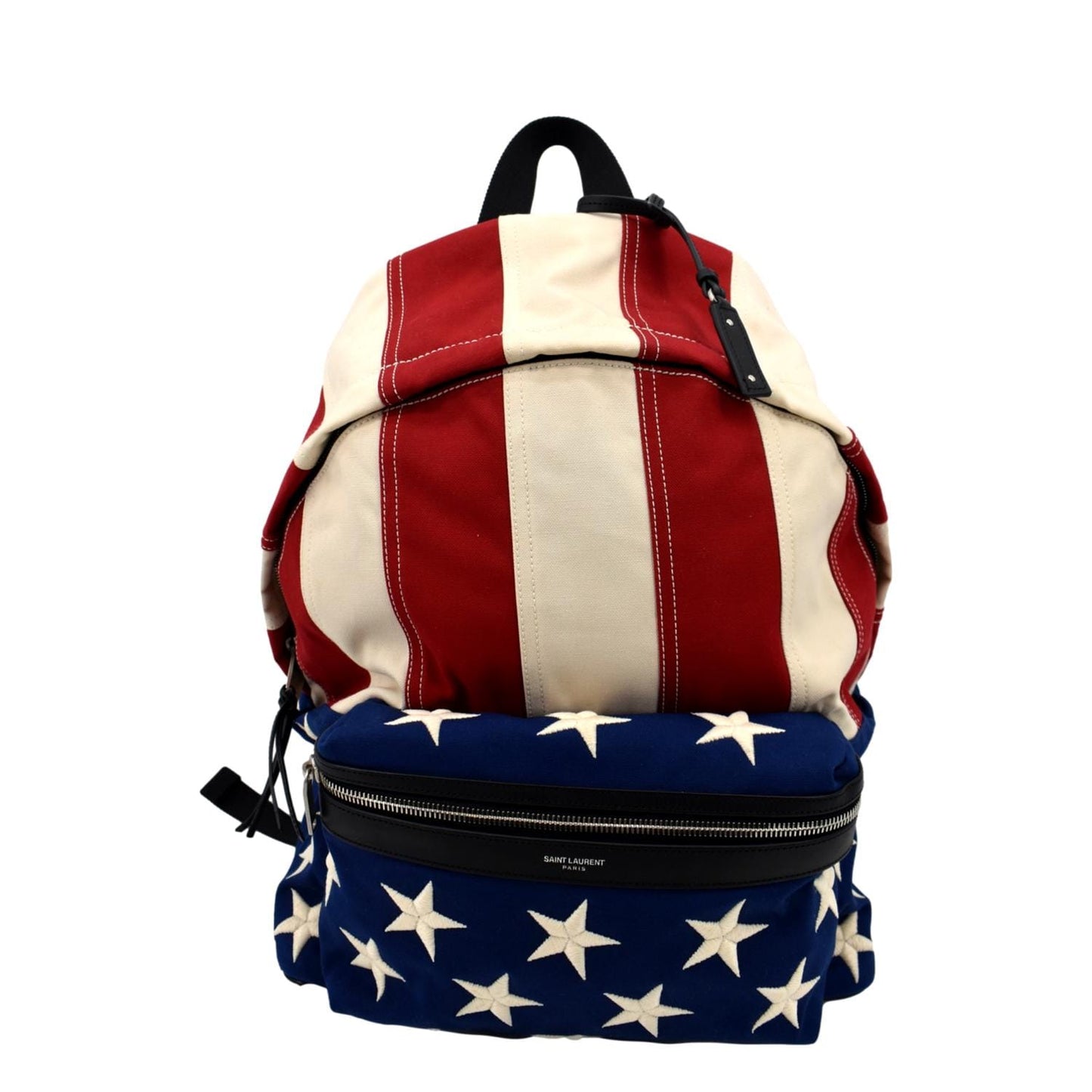 Saint Laurent Canvas Red Backpack Canvas