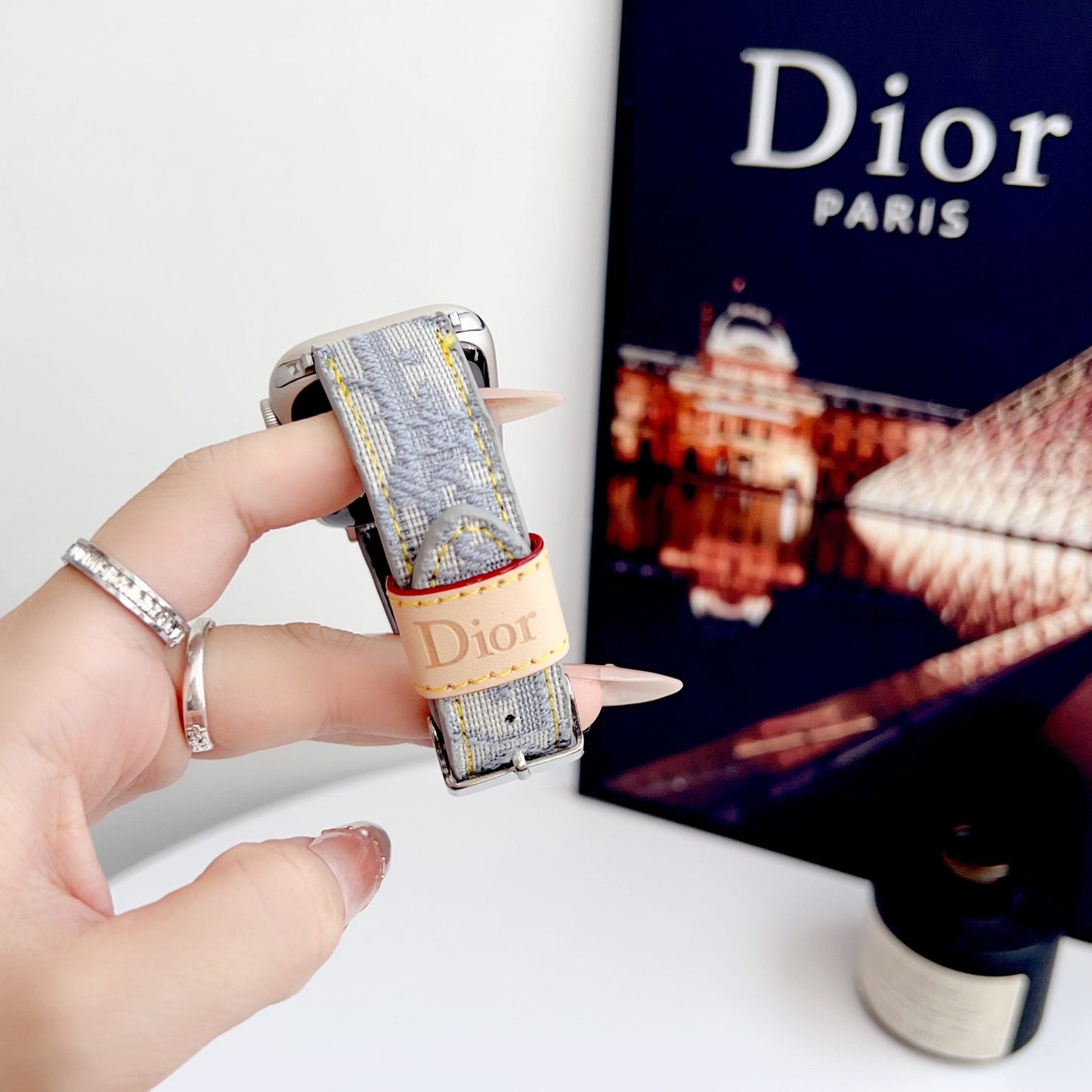 Fabric Dior Apple Watch Band