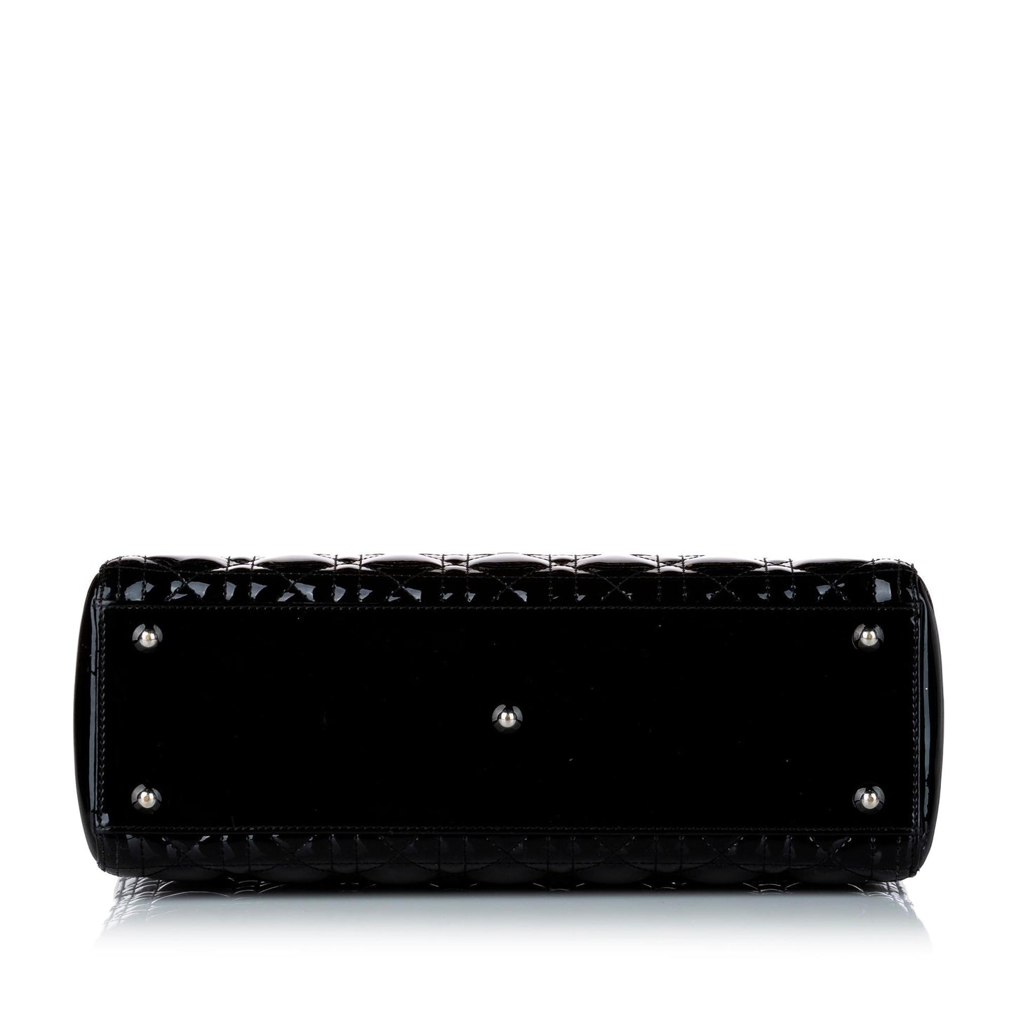 Dior Cannage Dior Patent Leather Satchel (SHG-29201)