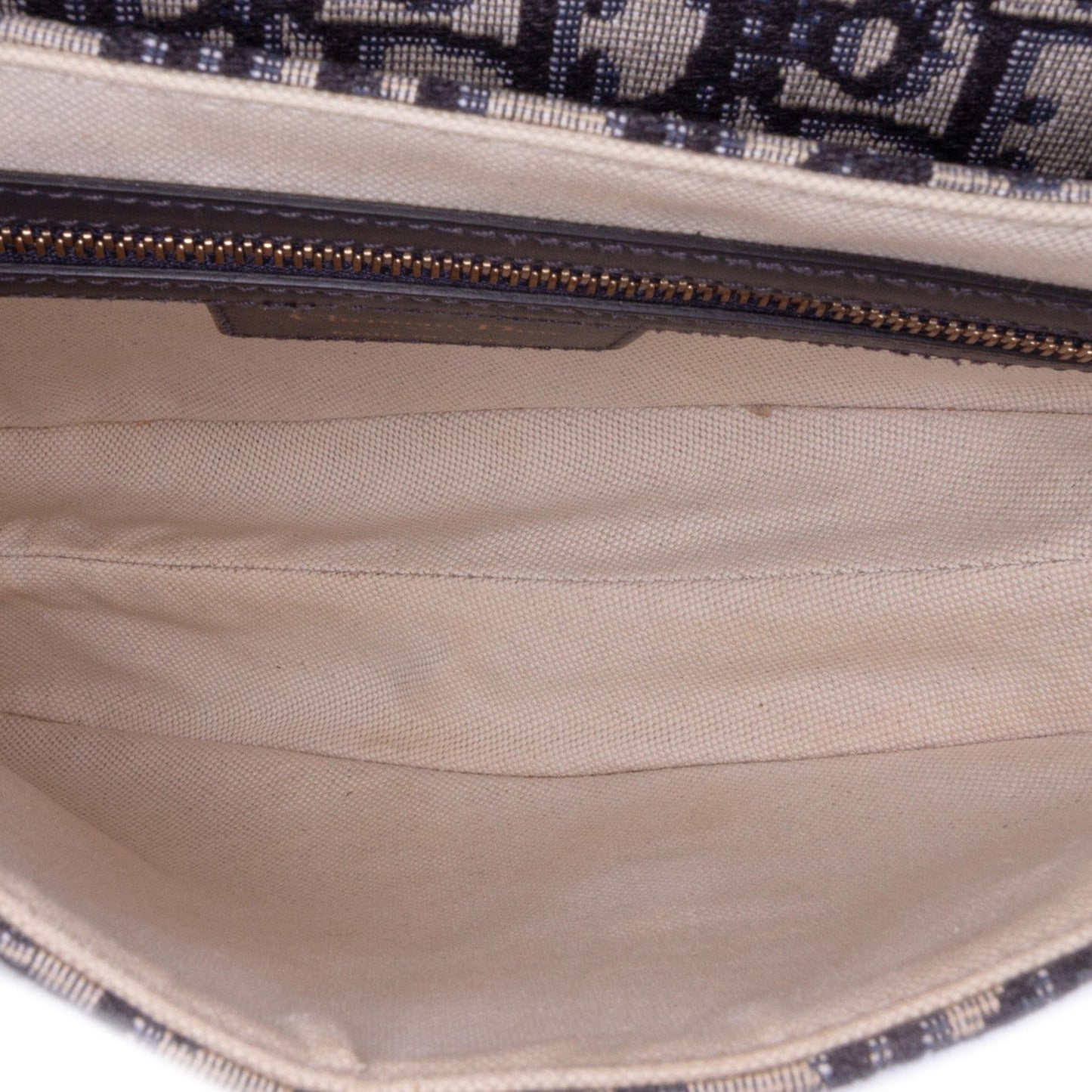 Dior Oblique Canvas Saddle Bag