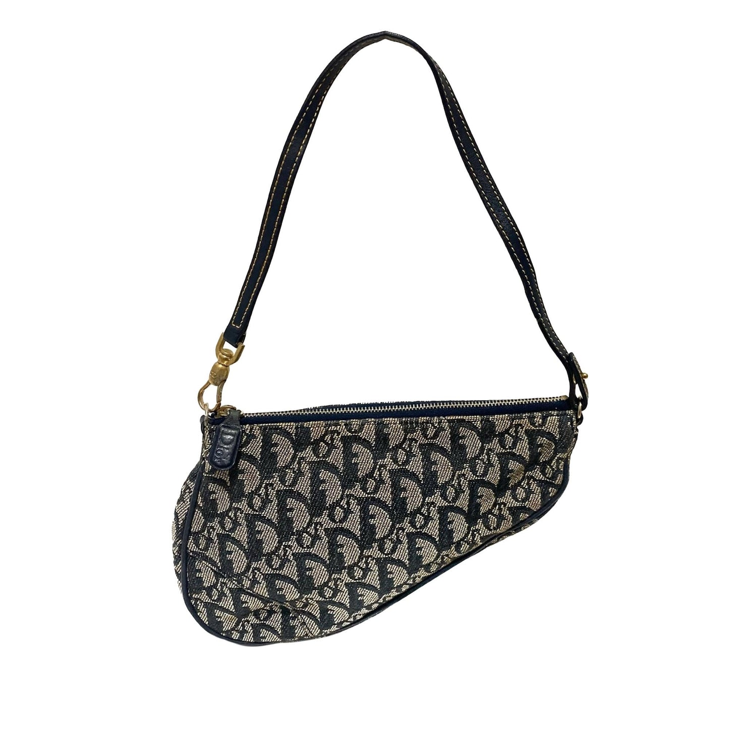 Saint Laurent Pochette Mini Canvas Handbag