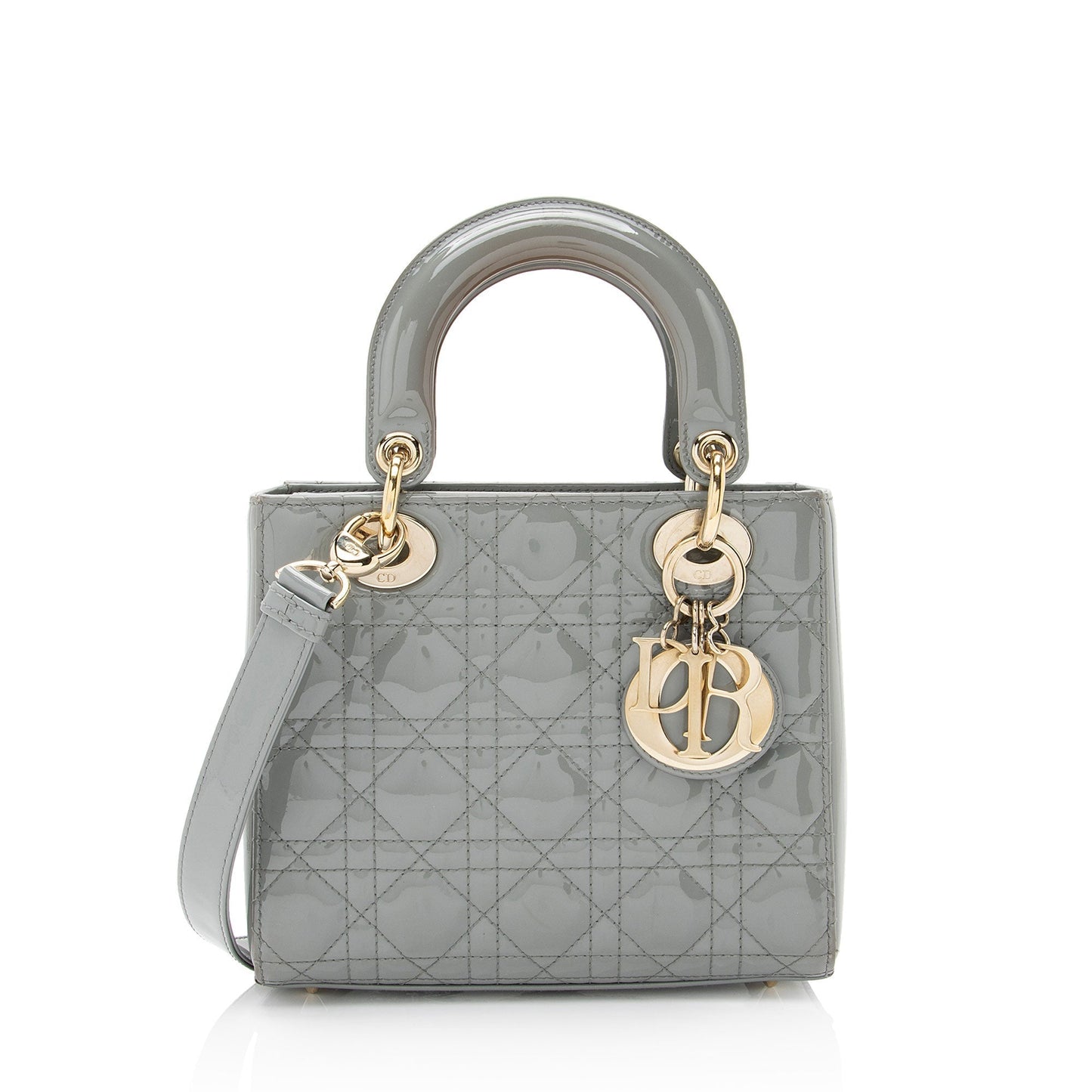 Dior Lady Dior Leather Mini Tote Bag