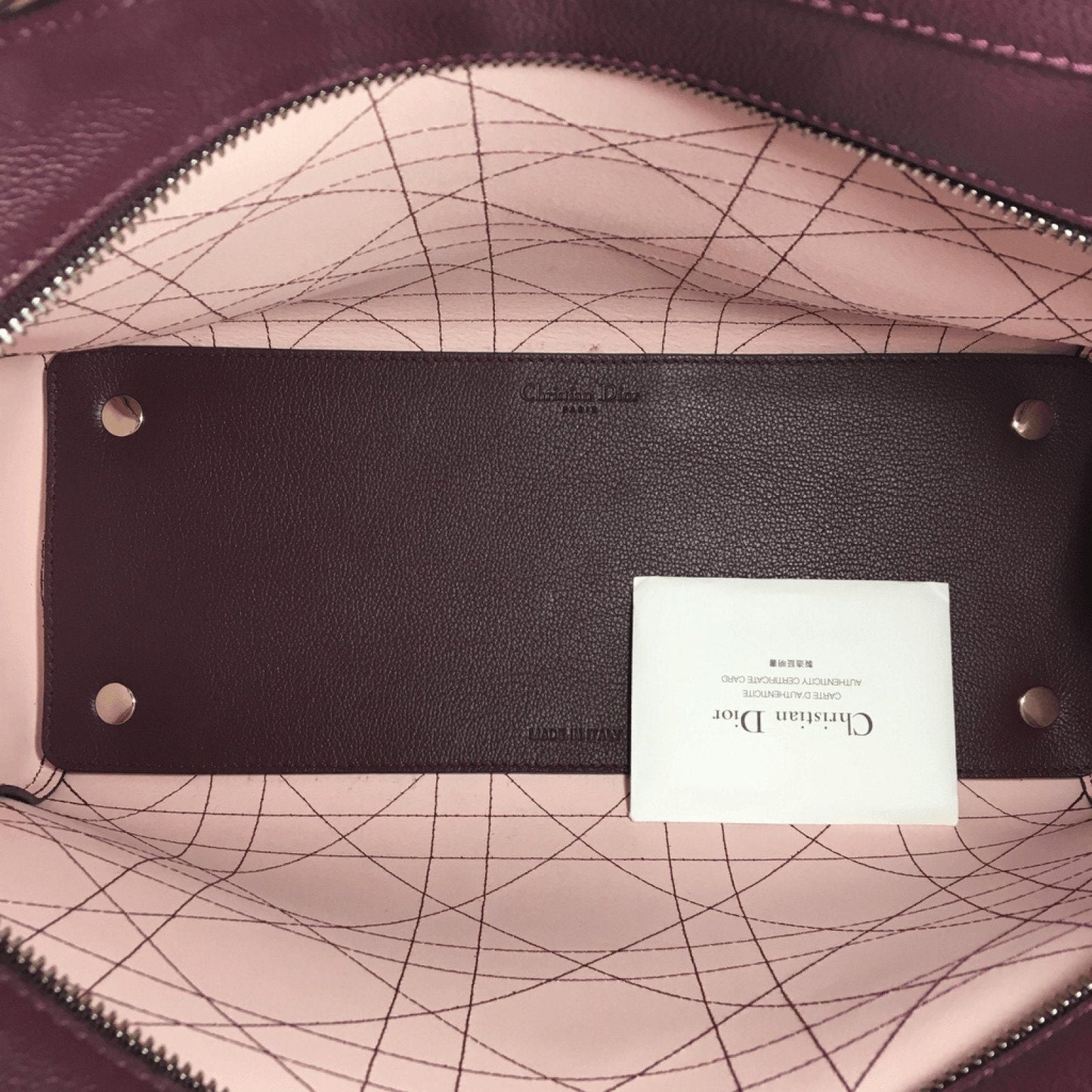 Dior Purple Ultra Large Tote