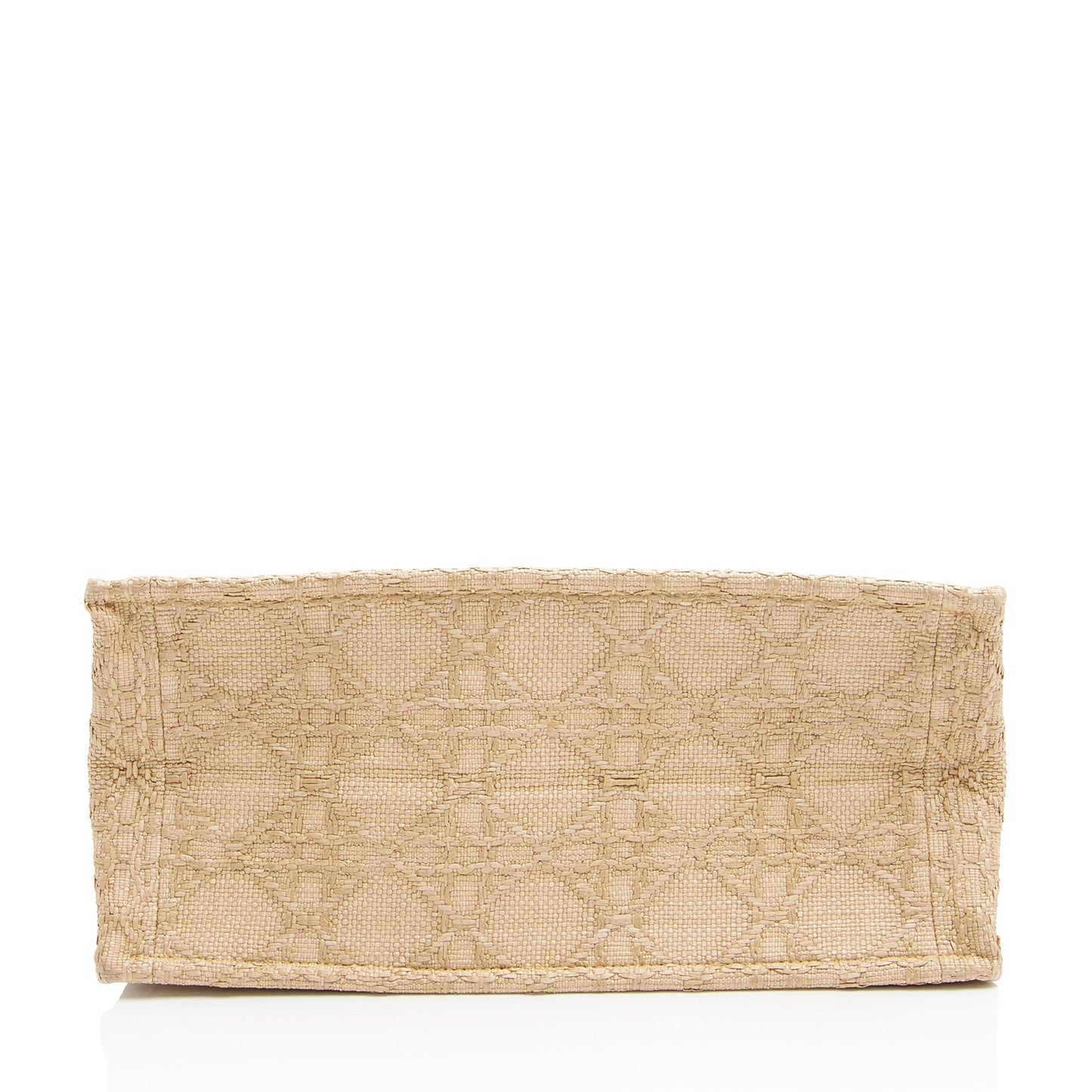 Dior Raffia Cannage Medium Book Tote (SHF-vp73d7)