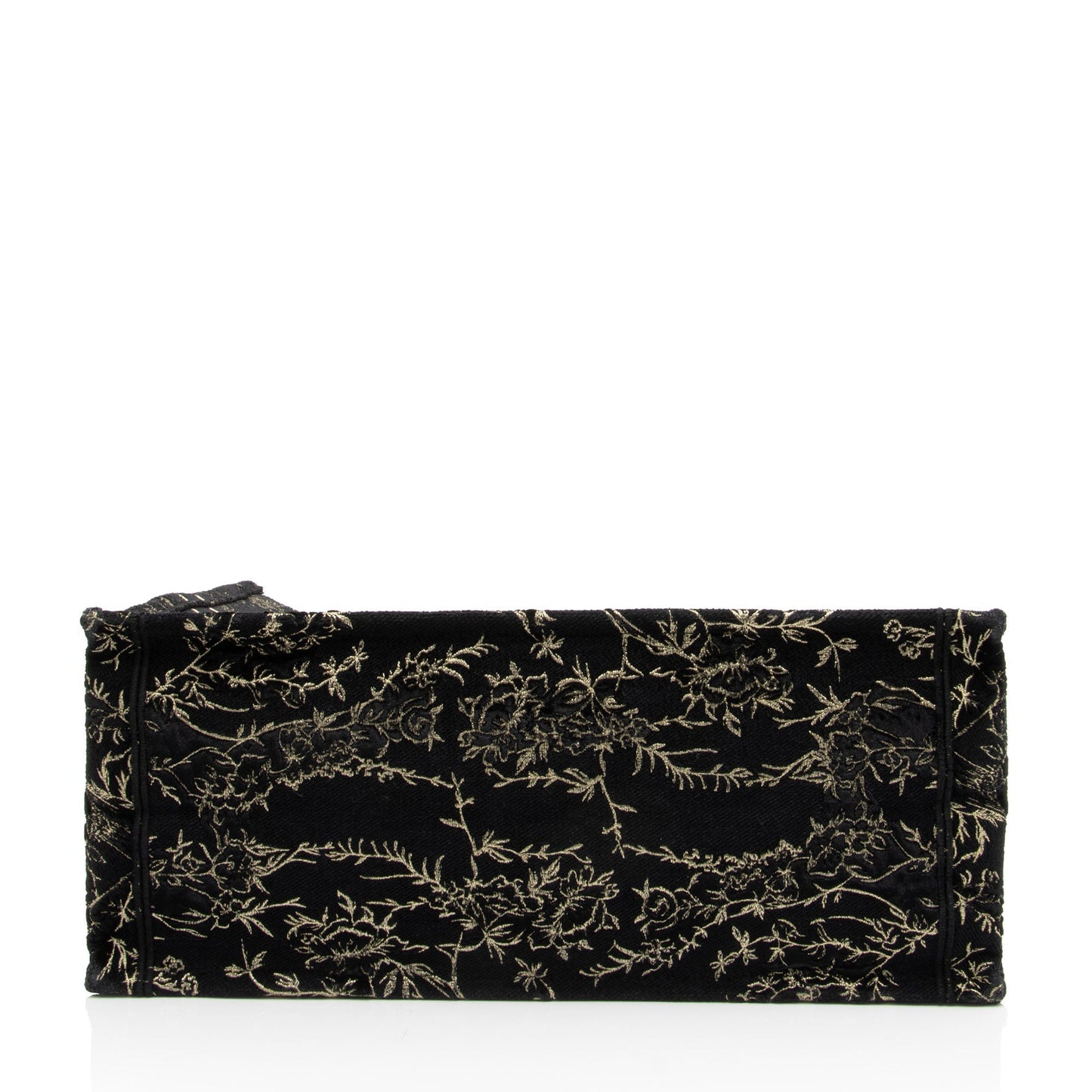 Dior Velvet Jardin d'Hiver Large Book Tote (SHF-6hqWXM)