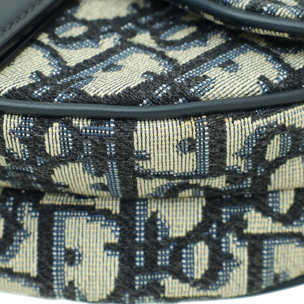 Dior Saddle Oblique Blue Crossbody Style 5