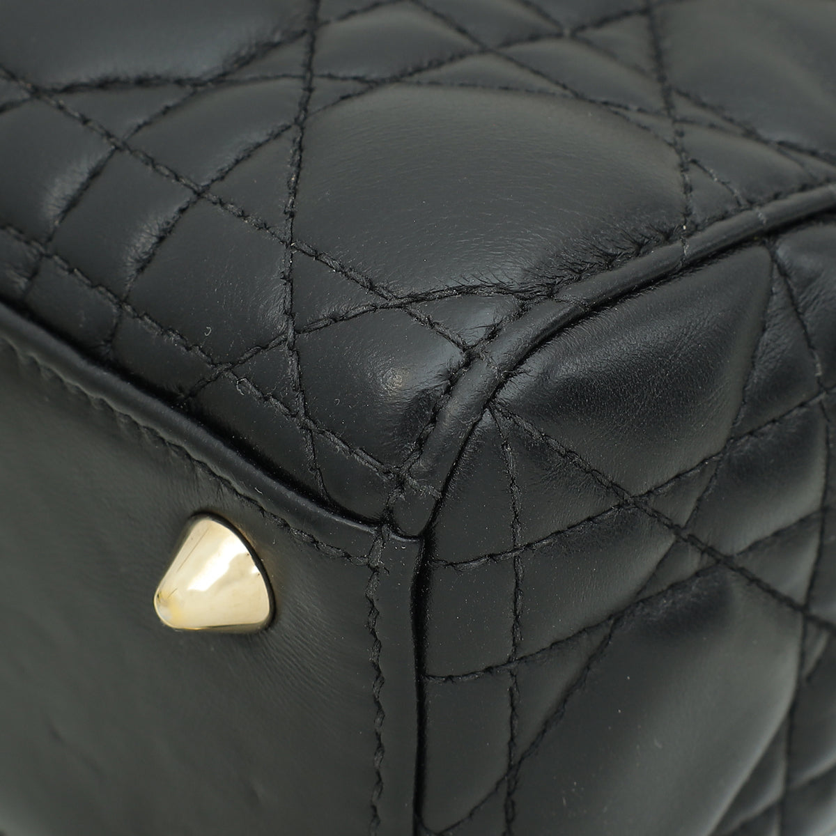 Christian Dior Black My Abcdior Lady Dior Small Bag