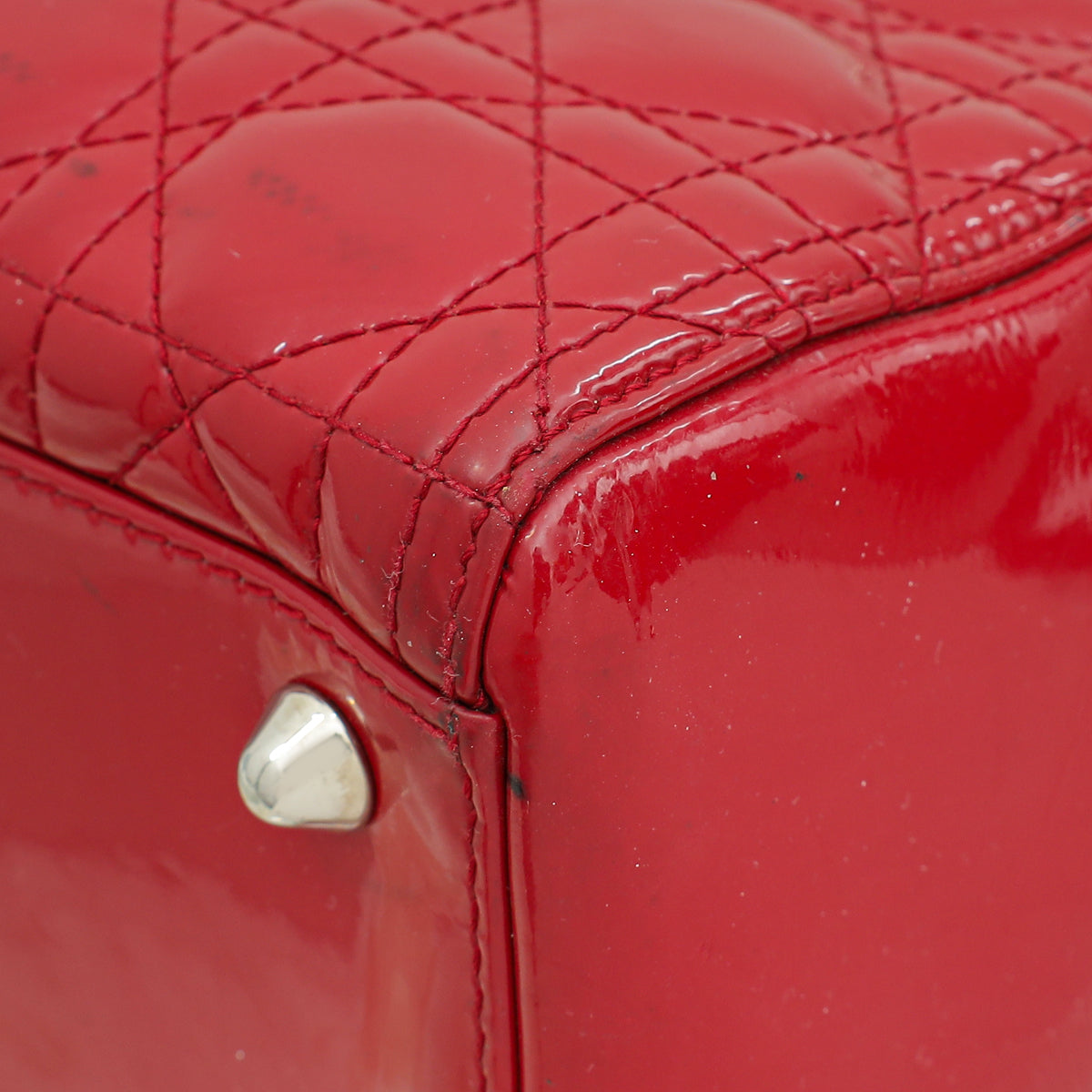 Dior Lady Dior Leather Handbag Style 60