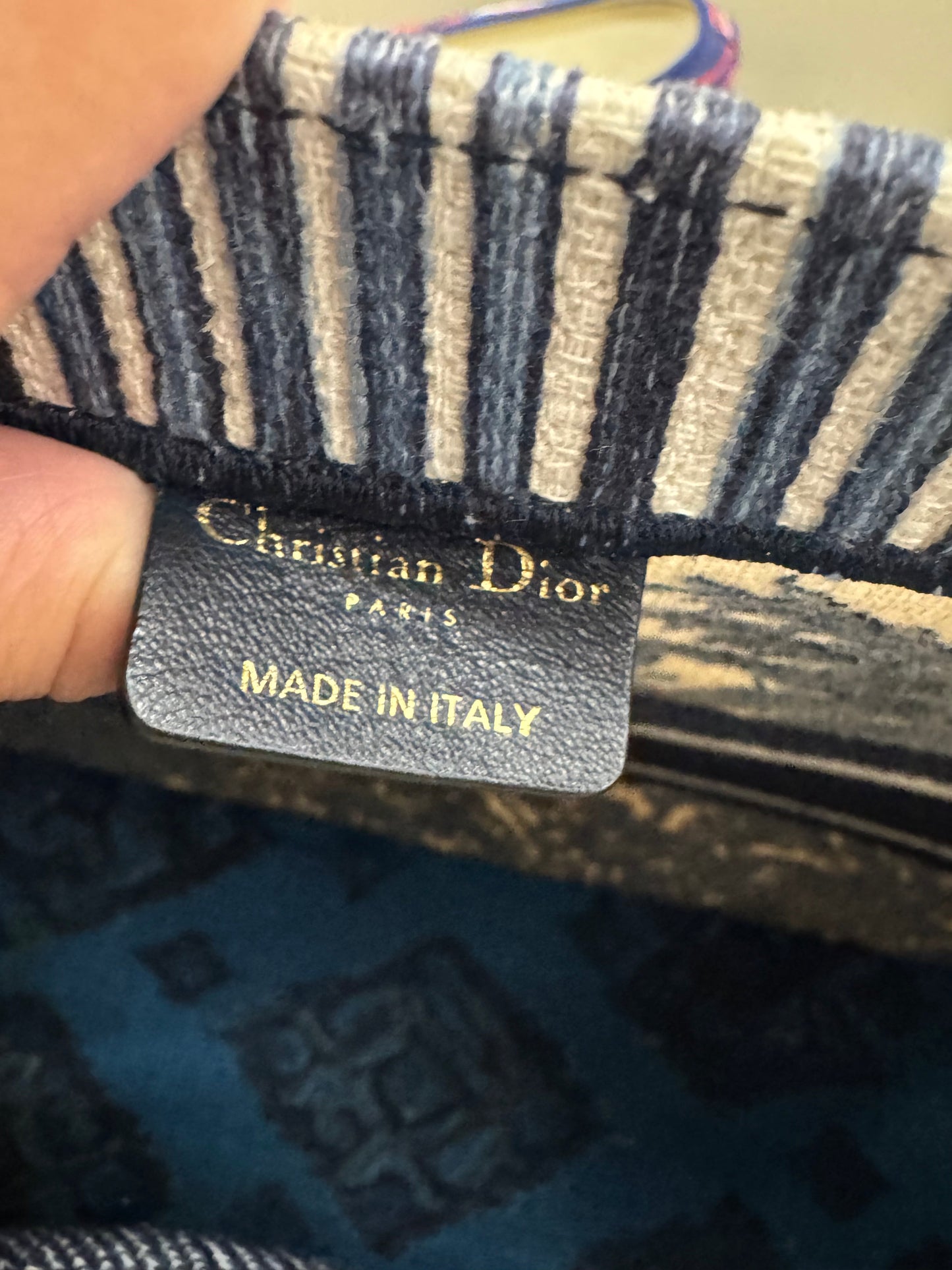 Dior Book Tote Leather Tote Bag Style 49