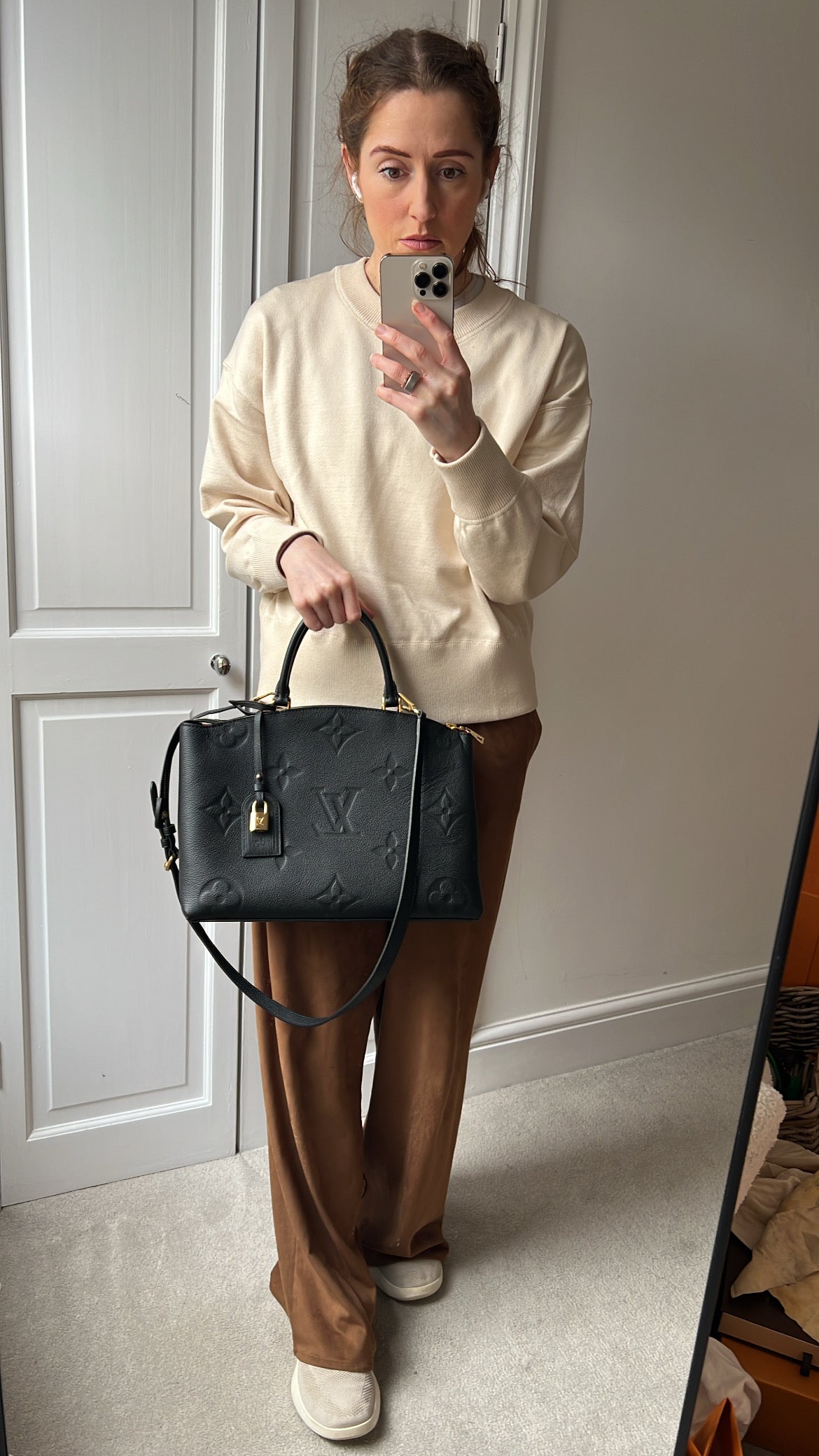 Louis Vuitton Petit Palais Black Empreinte (RRP £2,350)