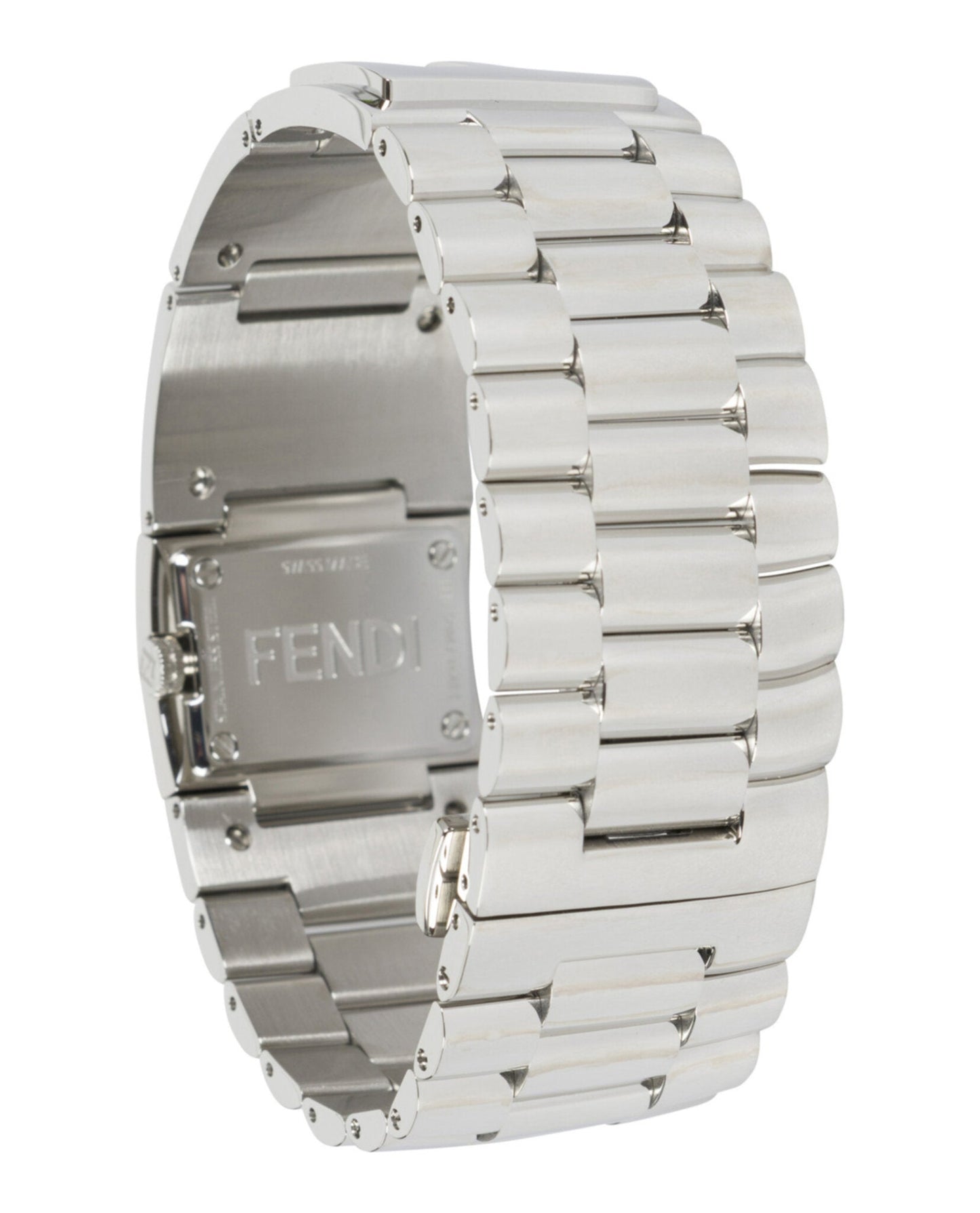 Fendi Womens Stainless Steel 22.25mm Bracelet Fashion Watch