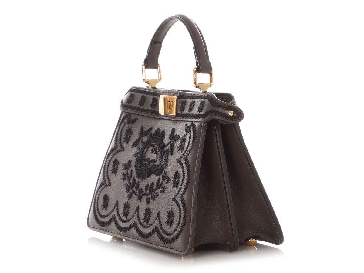 Fendi Medium Brown Selleria Baguette