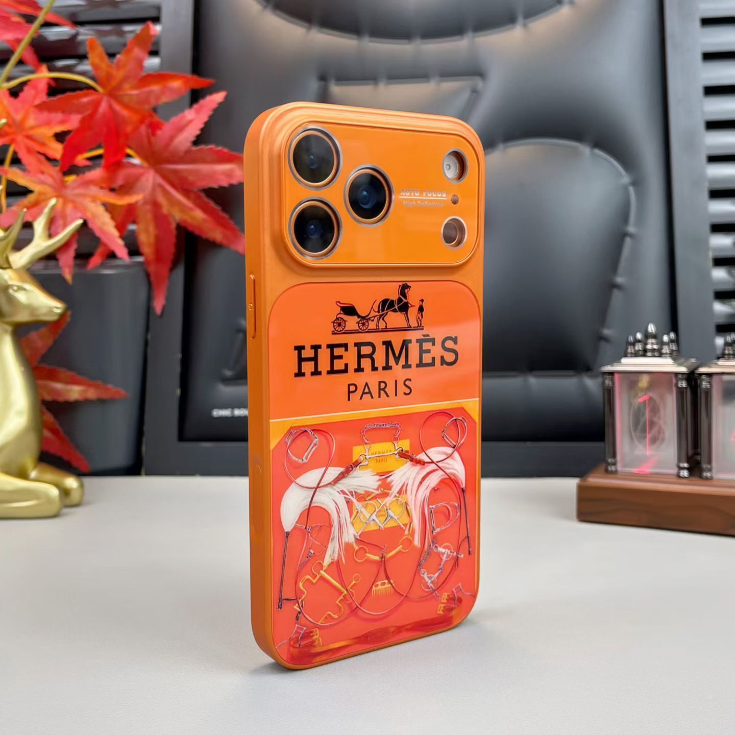 Magsafe Hermes Case iPhone 1417 / Pro / Pro Max