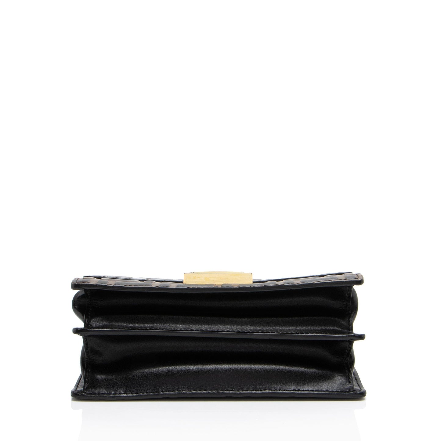Fendi FF Embossed Kan U Small Shoulder Bag (SHF-ZyKjEu)