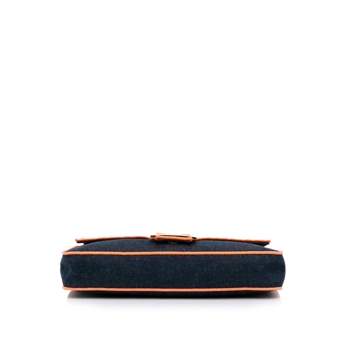Fendi Large Denim Baguette Bag (SHG-zrIjdA)