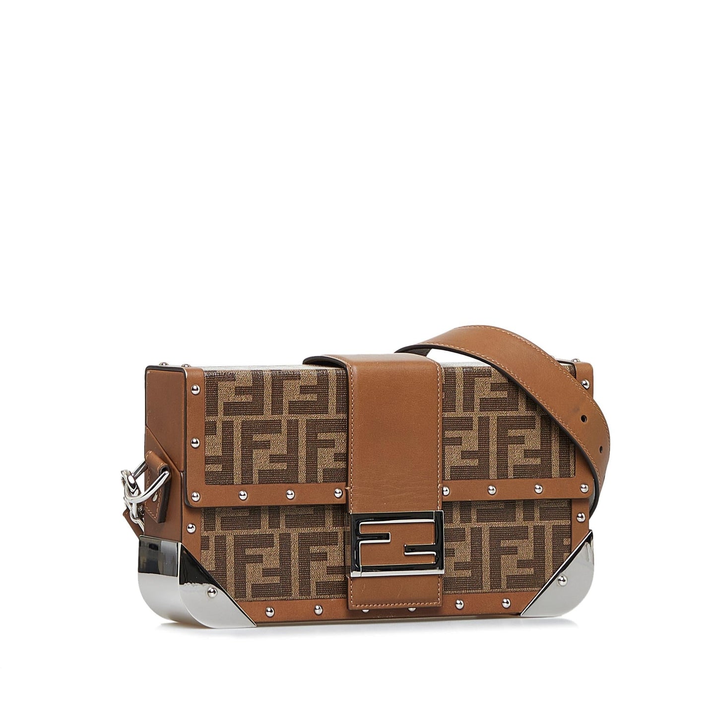 Fendi Leather Fendista Pochette Crossbody Shg-K6Jzoy