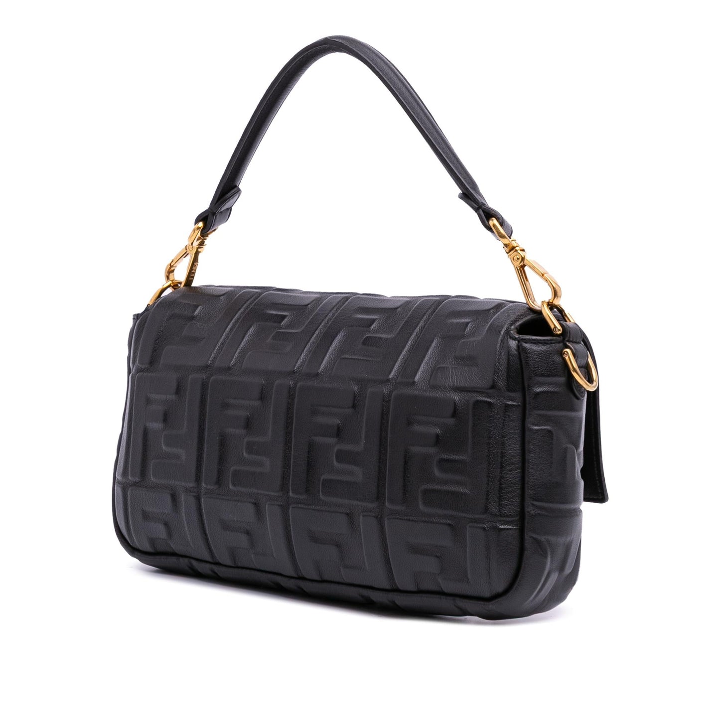 Fendi Baguette Leather Red Shoulder Bag Style 51