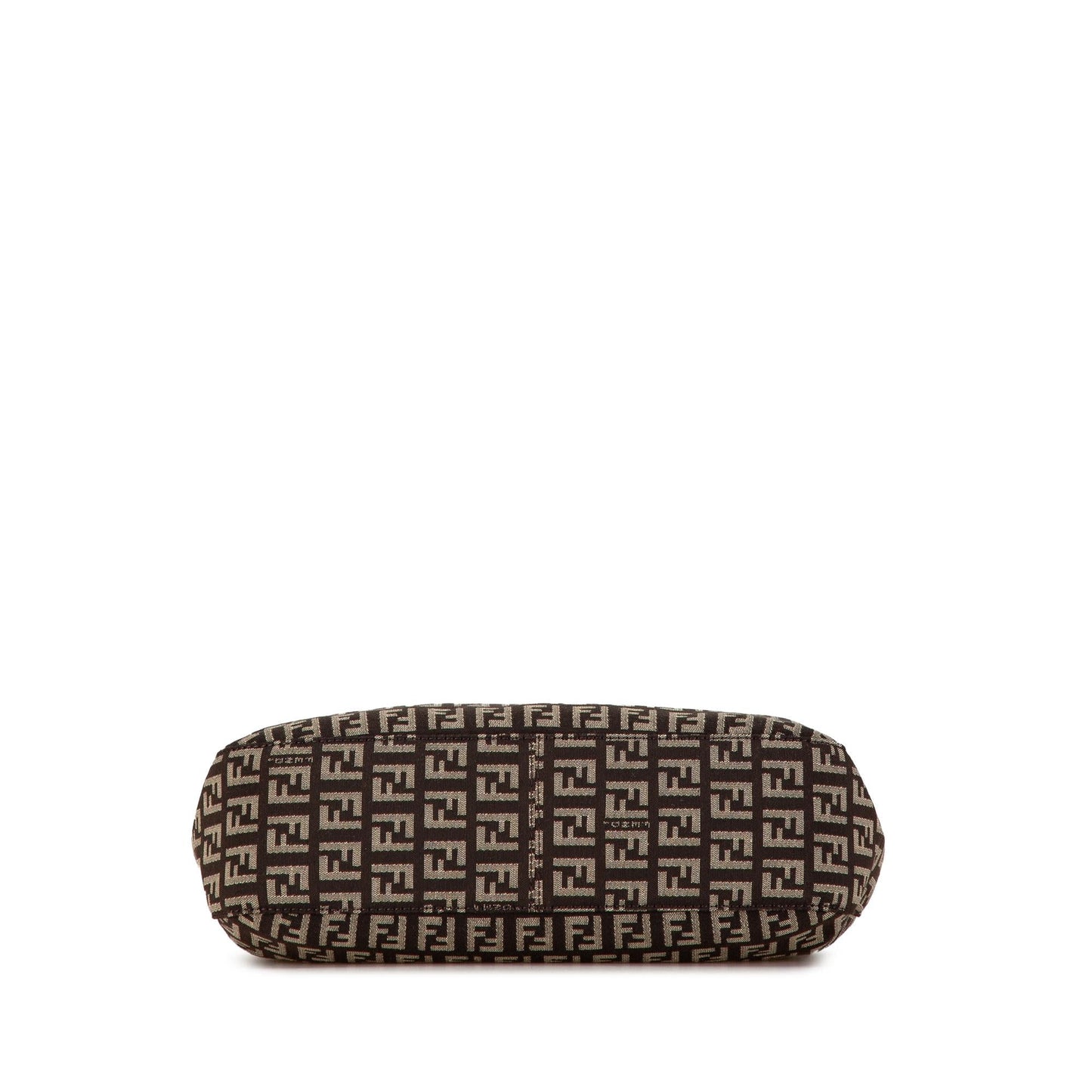 Fendi Zucchino Canvas Shoulder Bag (SHG-wxfU66)