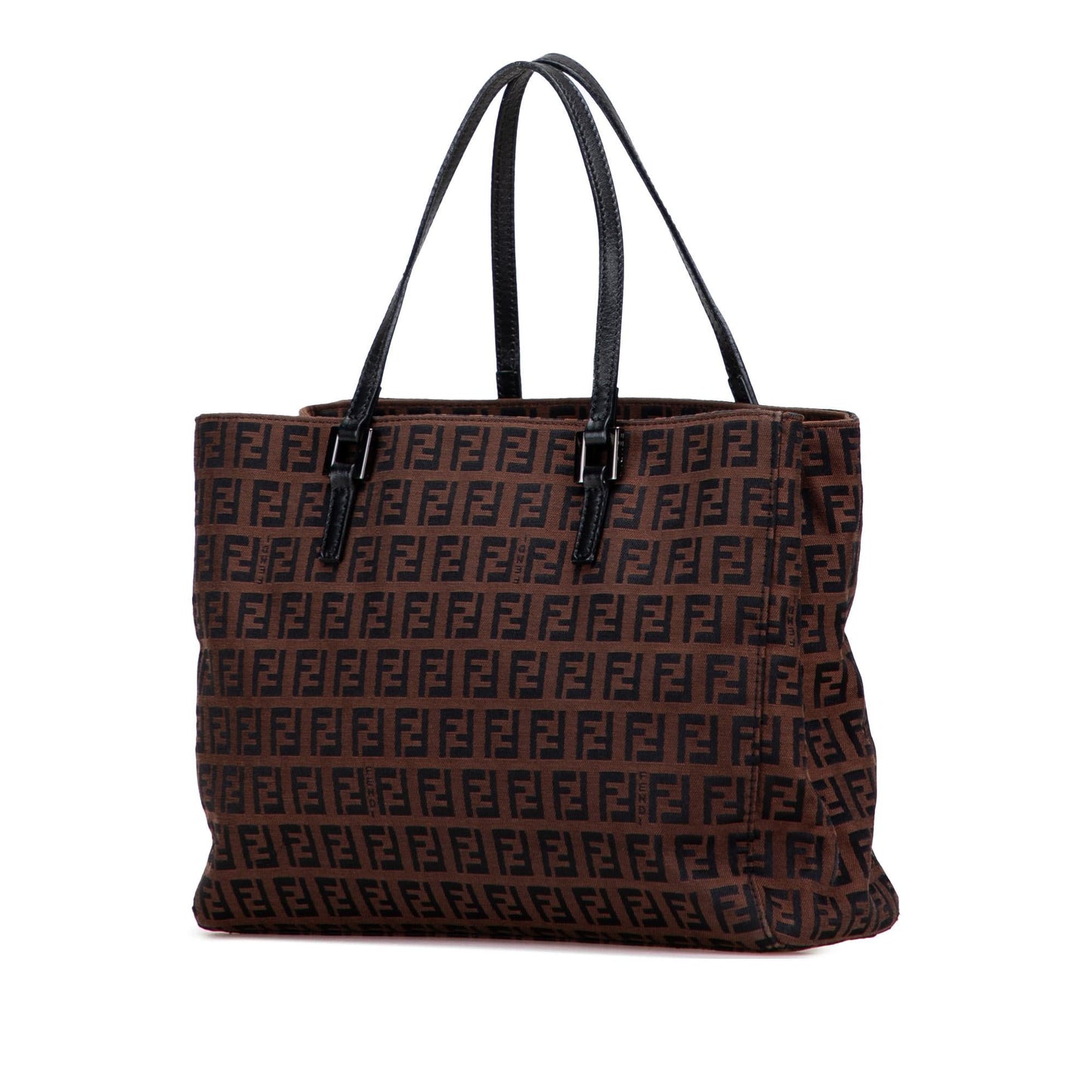 Fendi Tote Zucchino Red Tote Bag Style 58