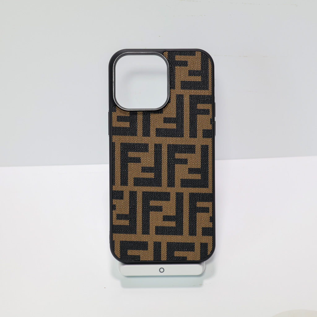 Fendi Fabric Phone Case for iPhone 1217 Pro Max