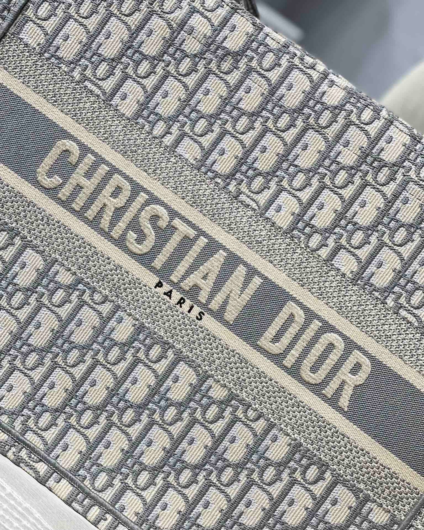 Dior Book Tote Leather Tote Bag