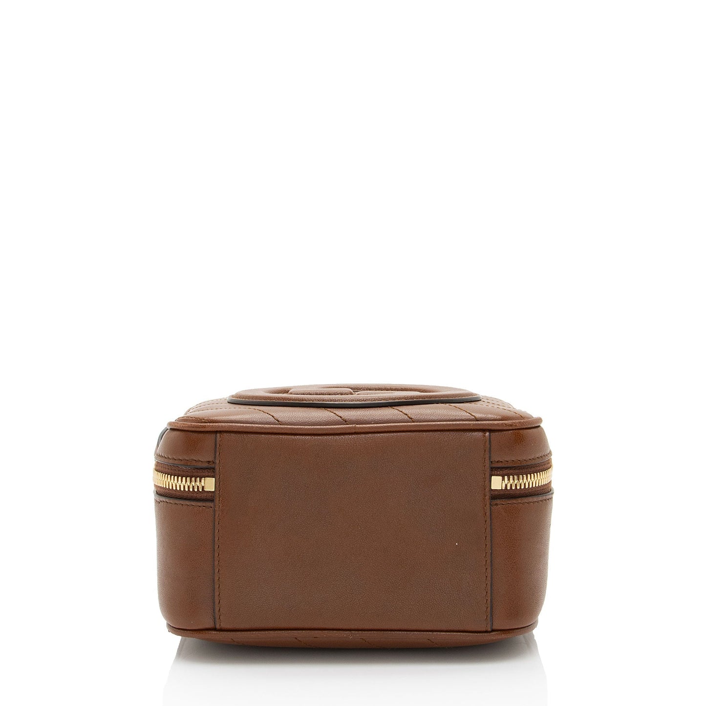 Gucci Diagonal Stitched Calfskin Blondie Top Handle (SHF-Nt6TPc)