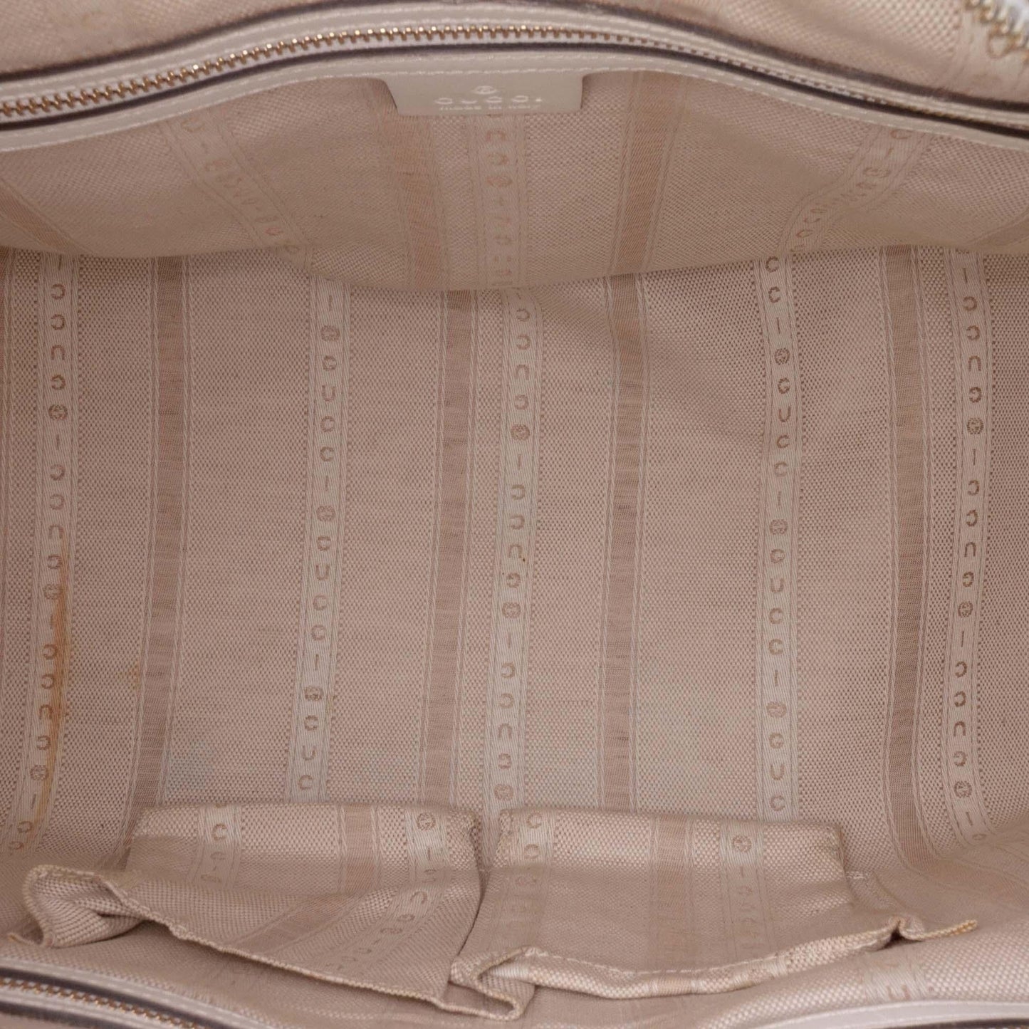 Gucci Diamante Leather Boston Bag