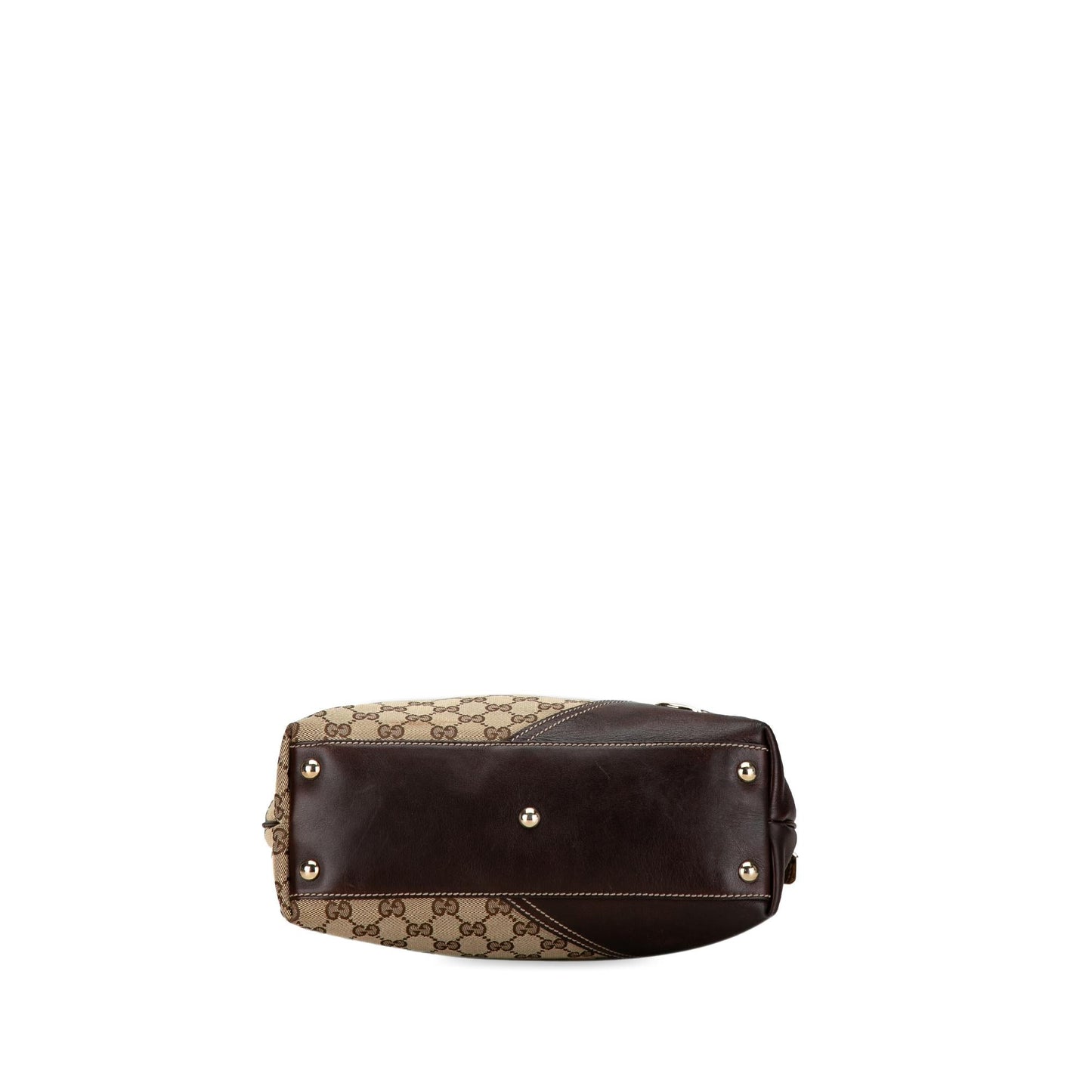 Gucci GG Canvas Britt Tote Bag (SHG-Iug8NH)