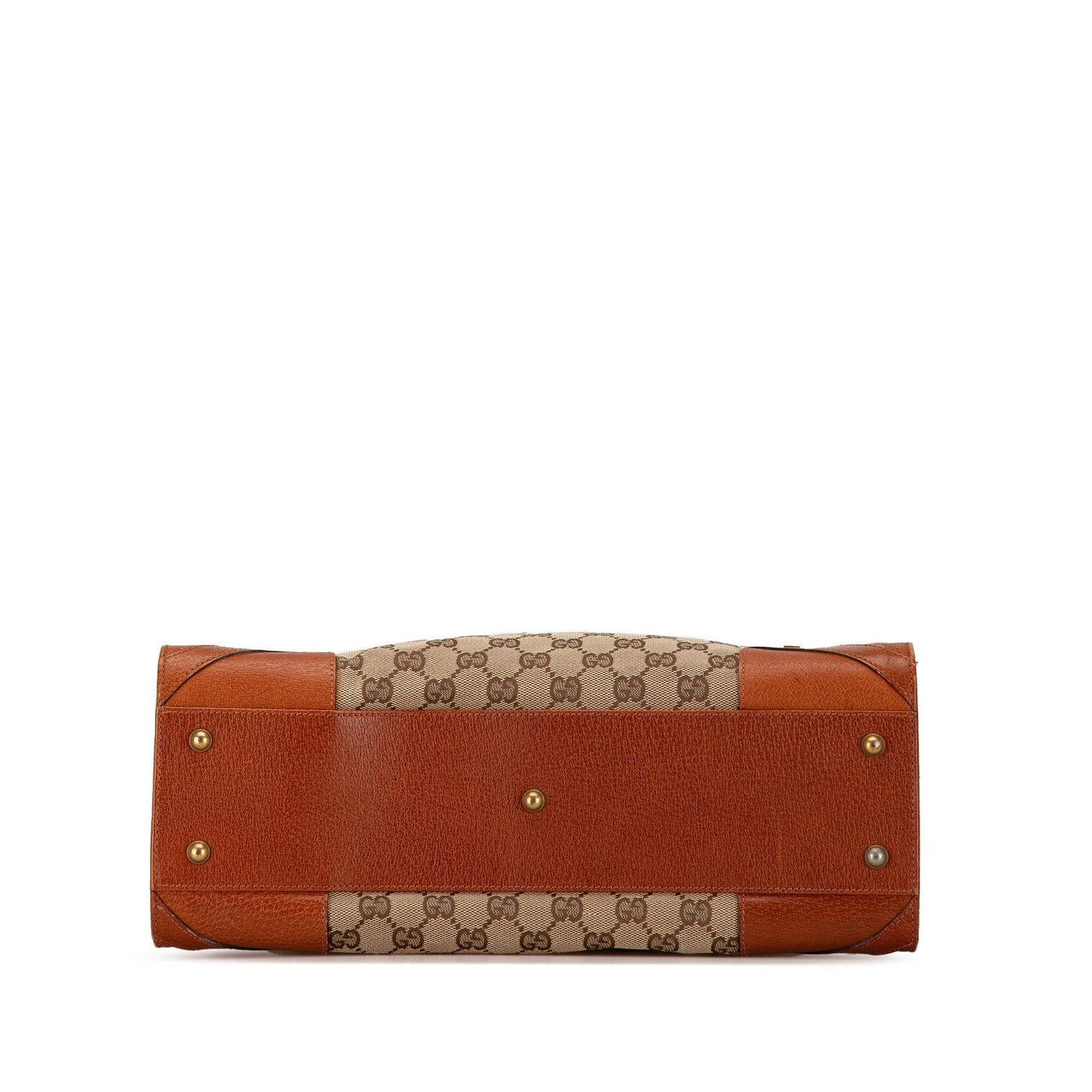 Gucci GG Canvas Nailhead Tote (SHG-dPdEYp)