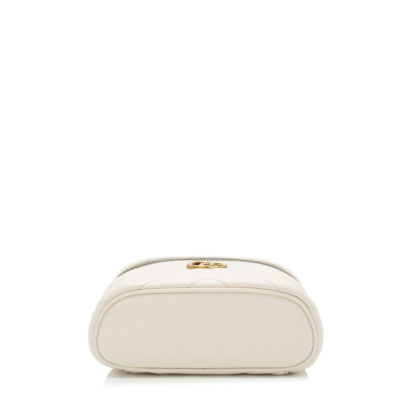 Gucci Matelasse Leather GG Marmont Mini Vanity Top Handle (SHF-OIkIzL)