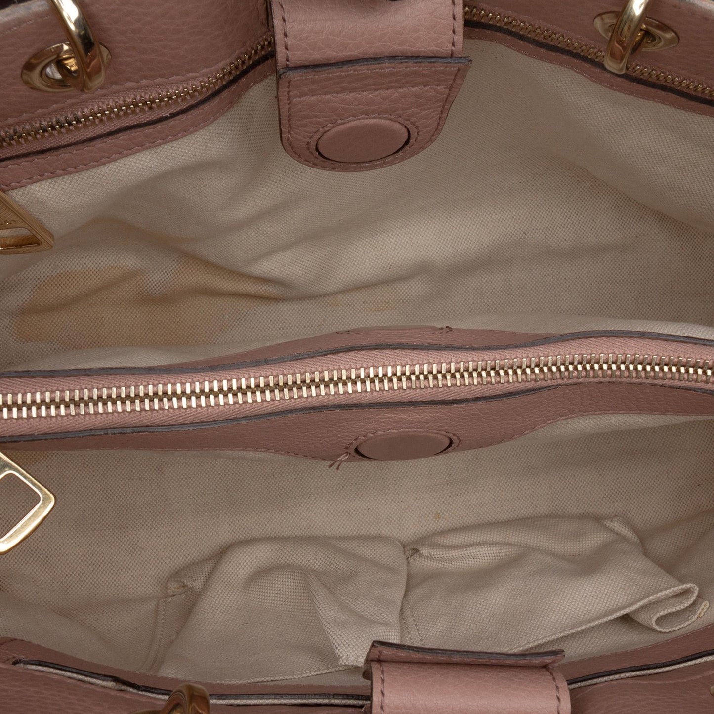 Gucci Medium Calfskin Bamboo Shopper Satchel