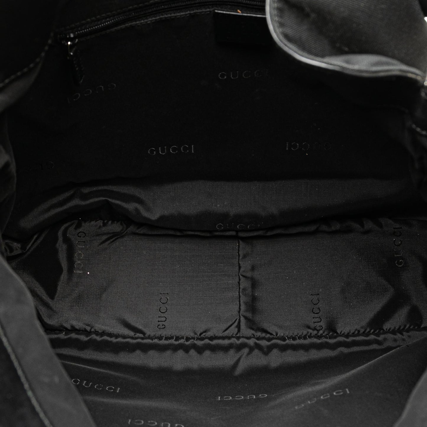 Gucci Nylon Bamboo Satchel (SHG-T1iWzs)