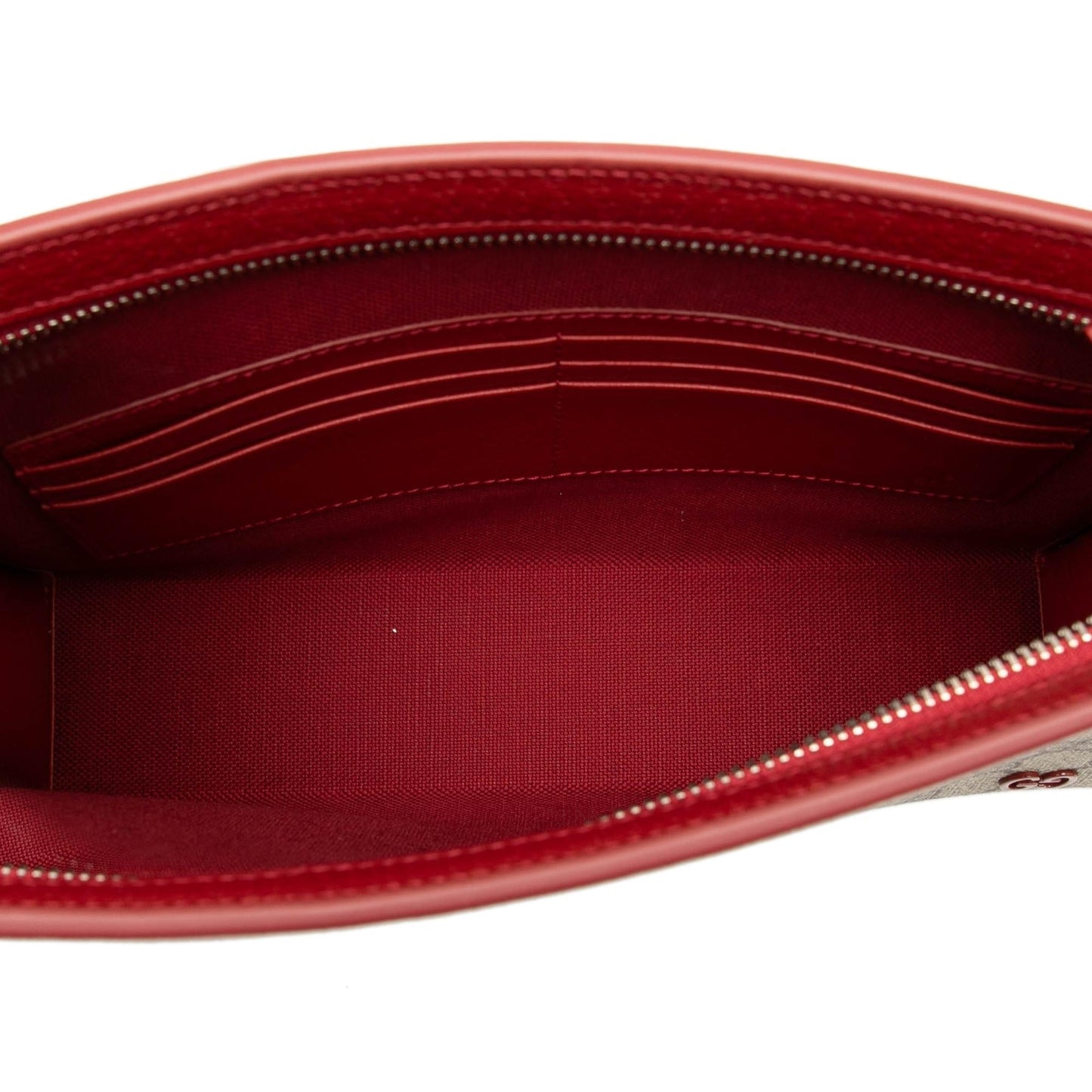 Gucci Small Bicolor GG Supreme Pouch