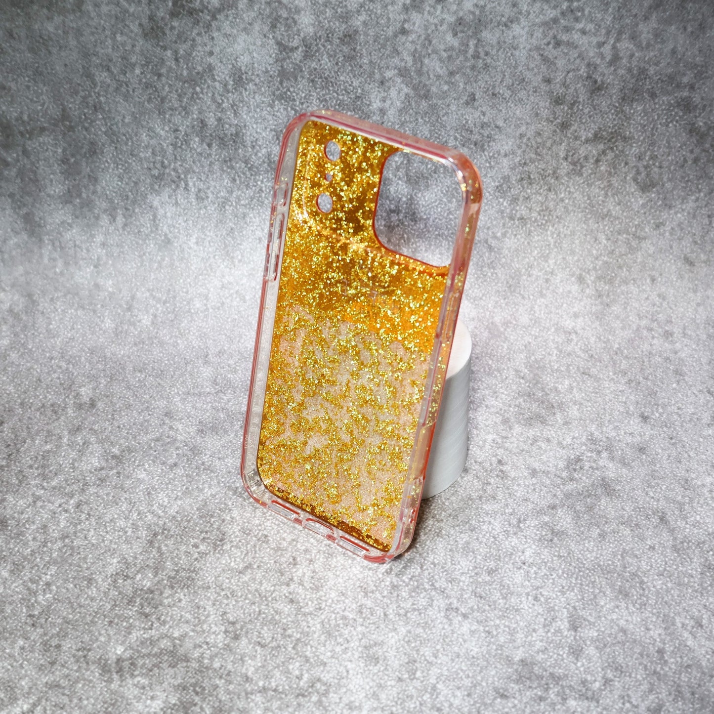 Hermes Case iPhone 1317 Pro/Pro Max Glittered and Clear