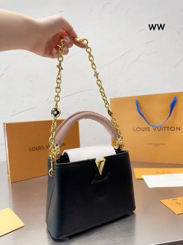 Louis Vuitton Pink Capucines Mini Bag