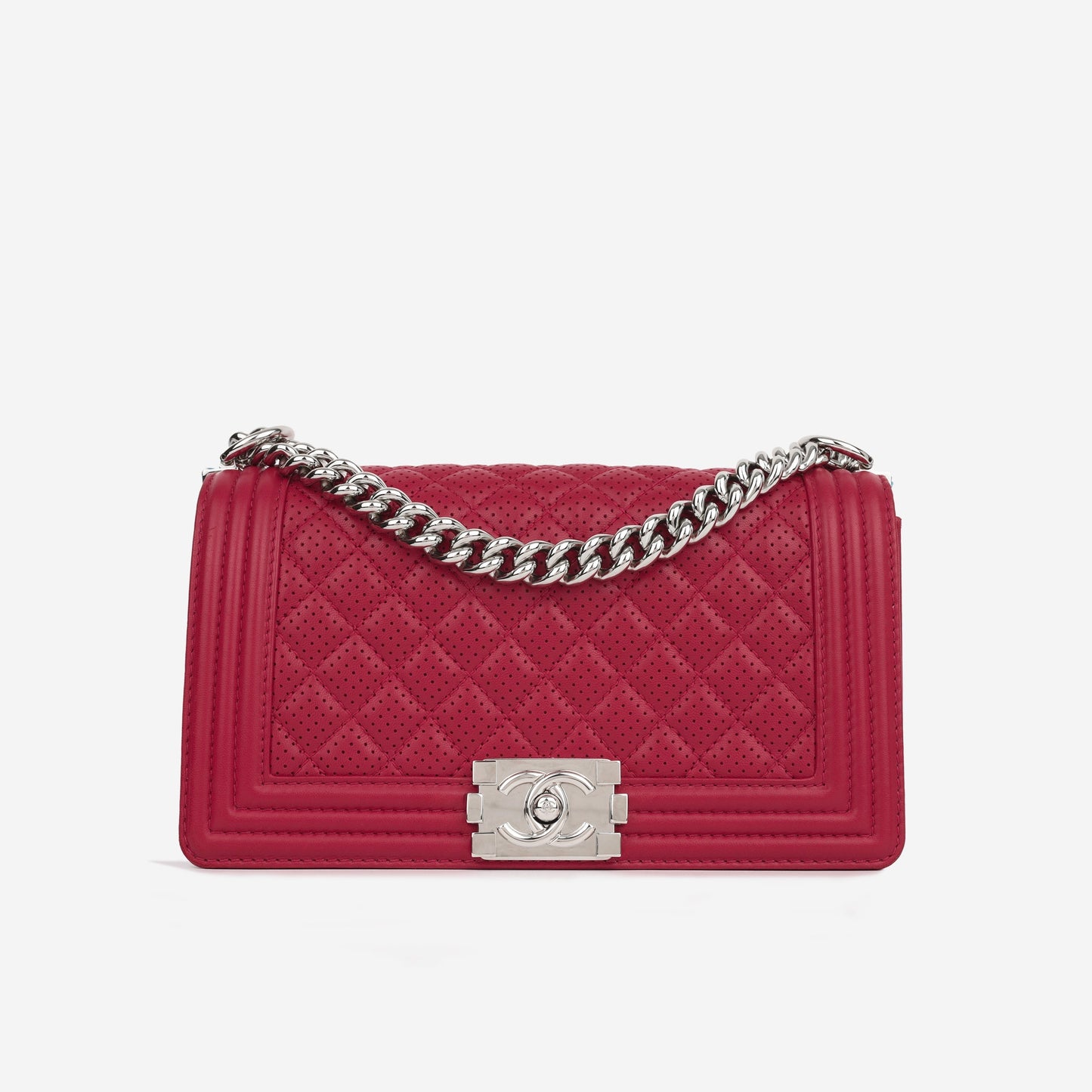 Chanel Boy Bag Lambskin Gold Shoulder Bag Style 5