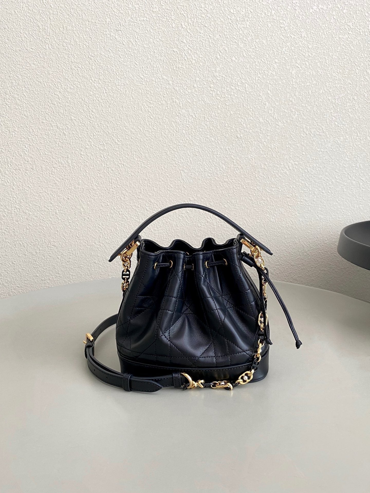 Dior Chain Leather Crossbody Bag
