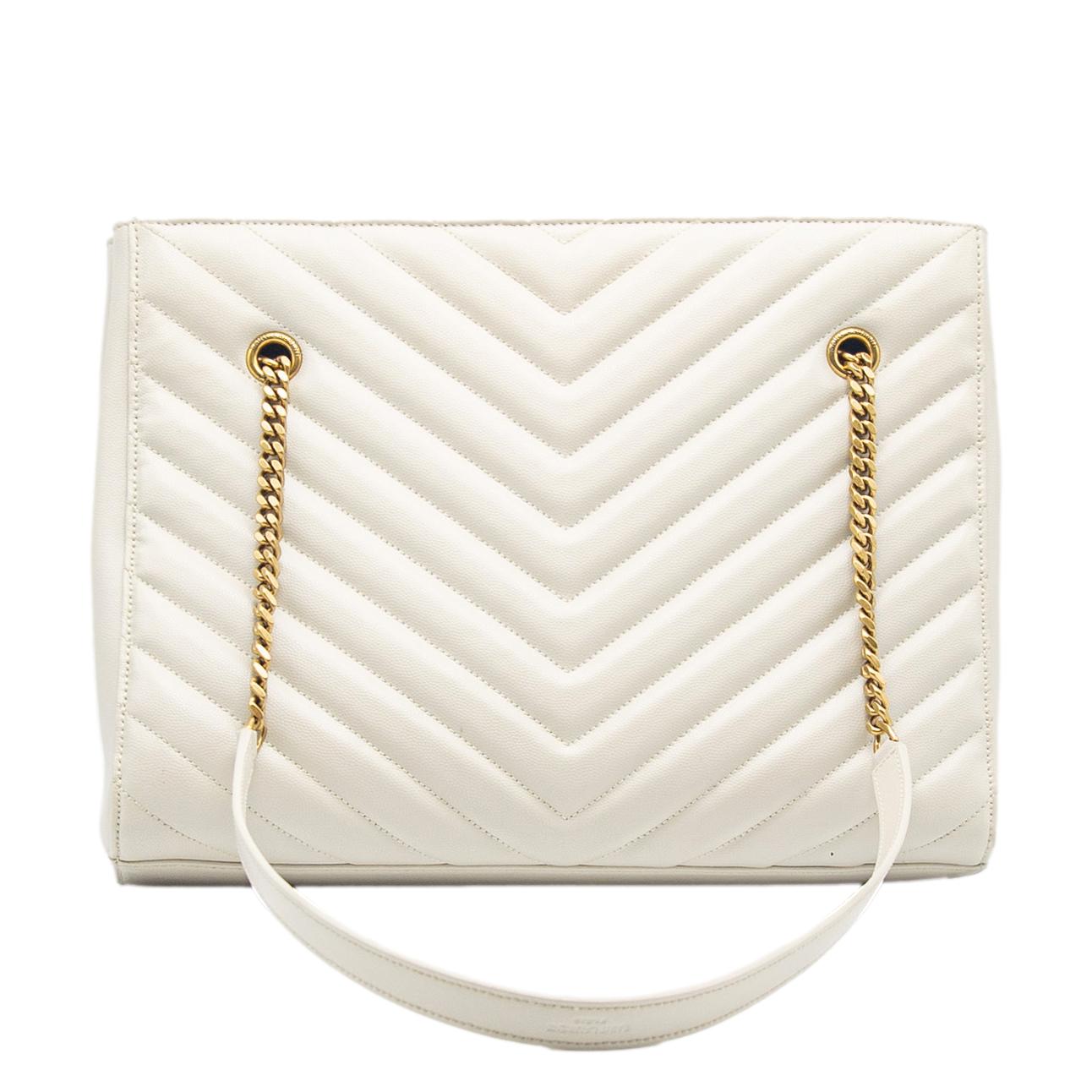 Saint Laurent Leather White Shoulder Bag Leather