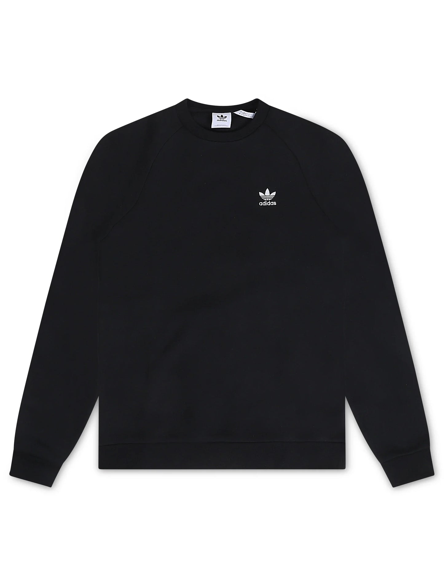 Adidas Logo Essential Crew Sweatshirt - Black