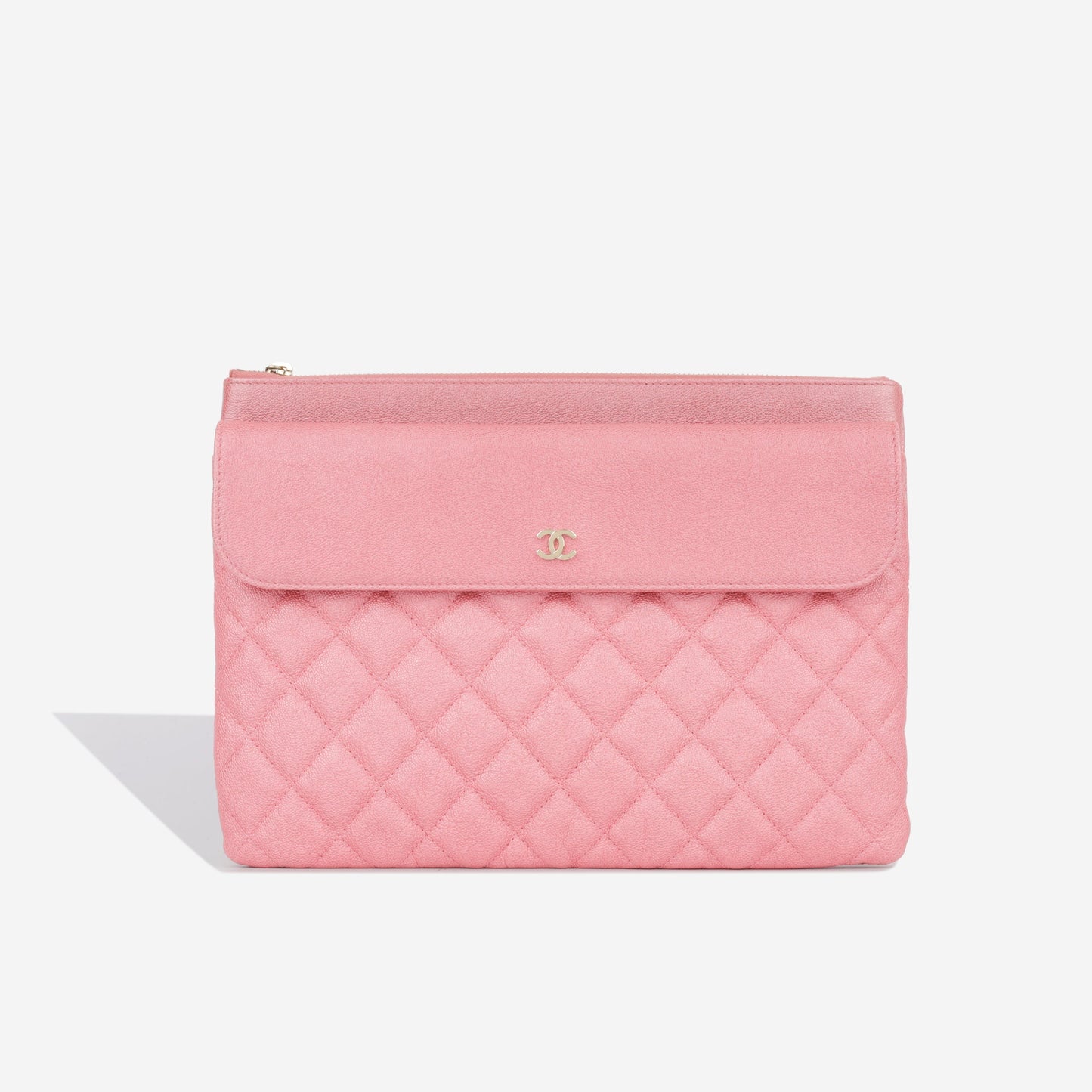 Chanel Caviar Gold Shoulder Bag Caviar
