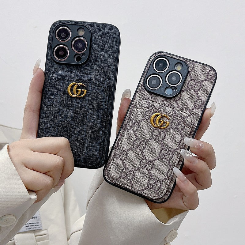 Premium Card Bag Classic iPhone Case