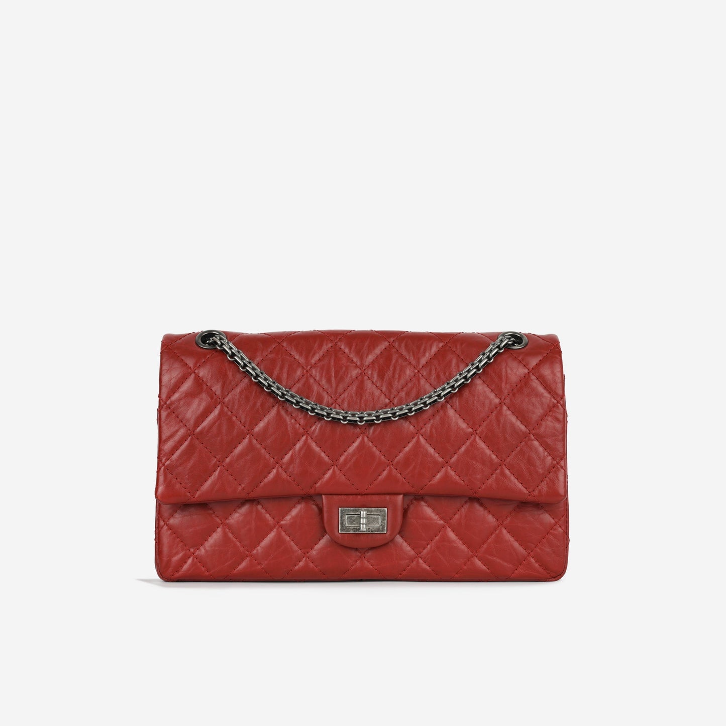 Chanel 2 55 Reissue 226 - Dark Red