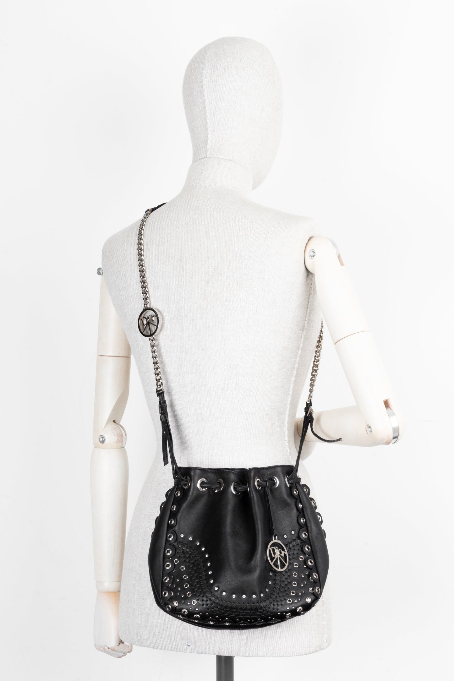 Christian Dior Bucket Bag Black