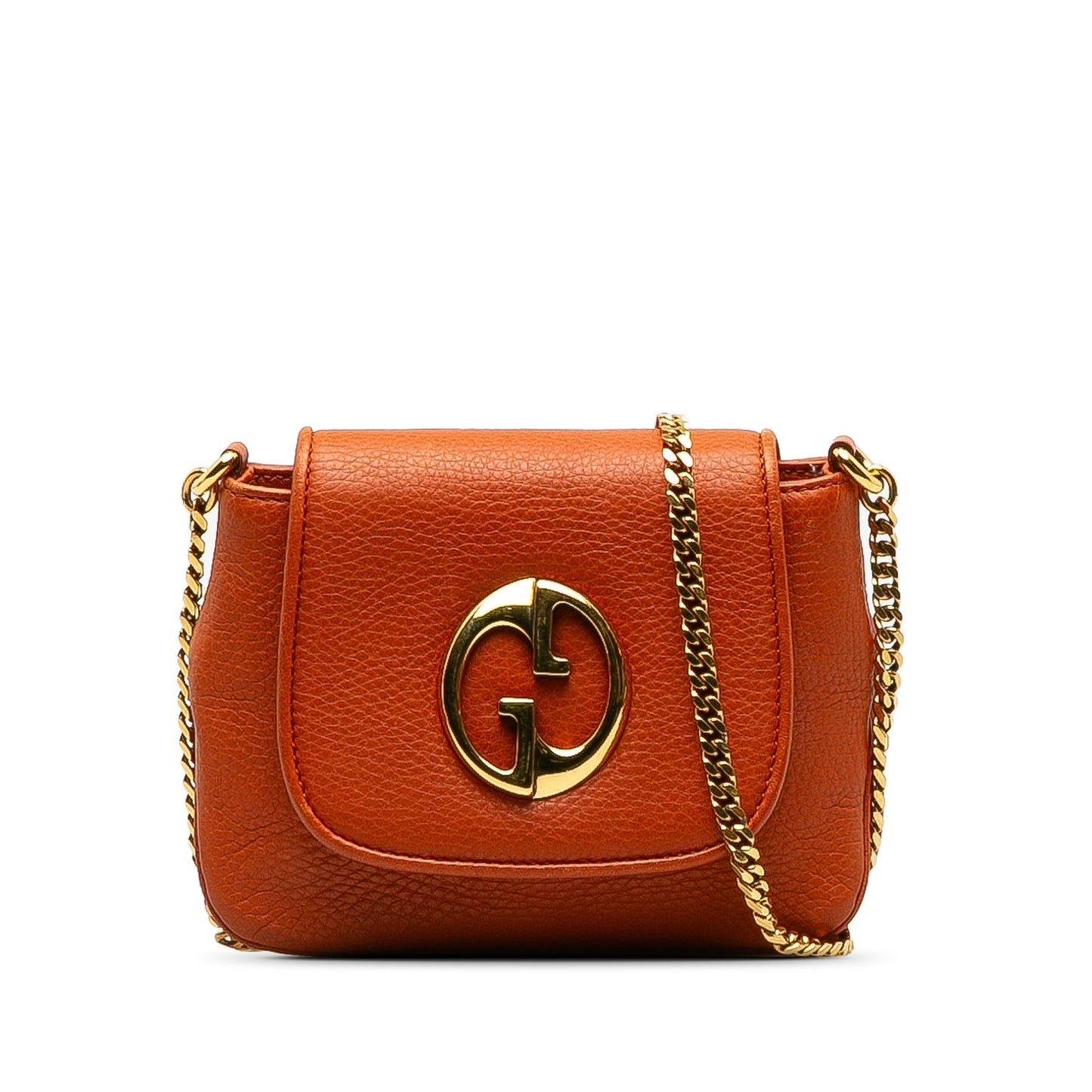 Small 1973 Leather Chain Crossbody