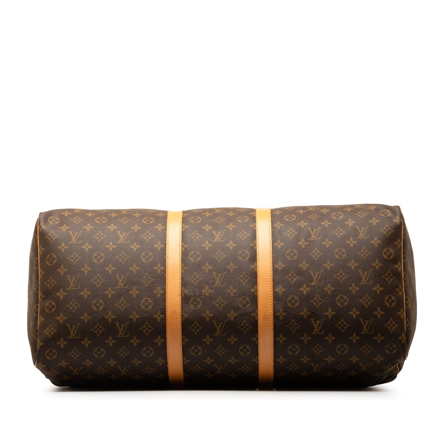 Brown Louis Vuitton Monogram Keepall 60 Travel Bag