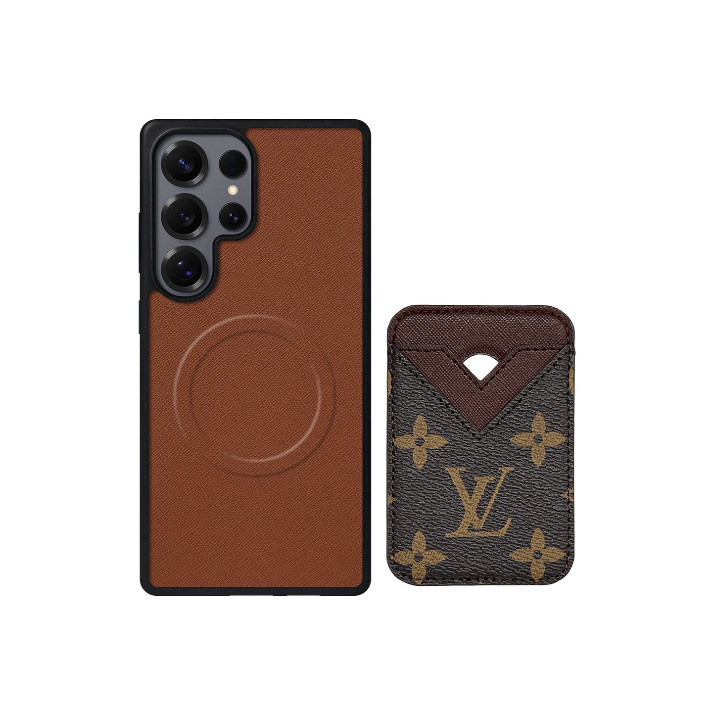 MAGSAFE CARDHOLDER LV BROWN MONOGRAM