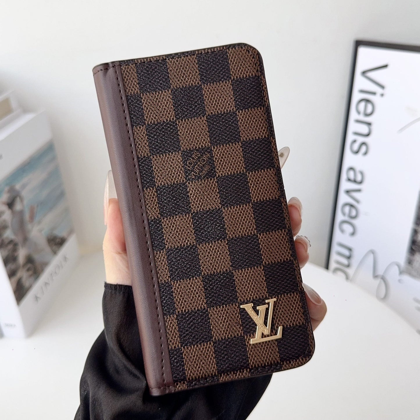 Louis V Folio Wallet Case iPhone 17 Series