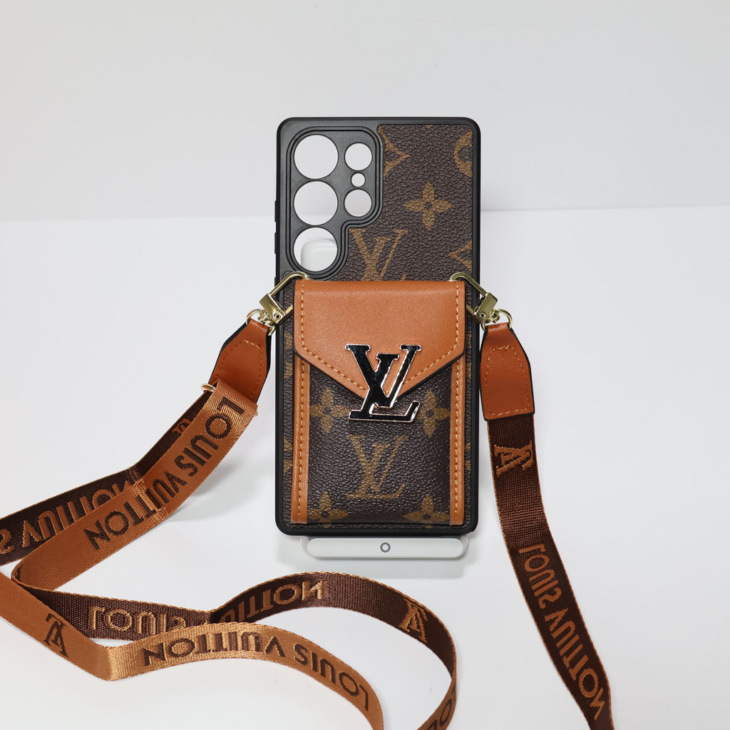 LV Samsung Galaxy Crossbody Phone Case for S2226 Ultra Plus