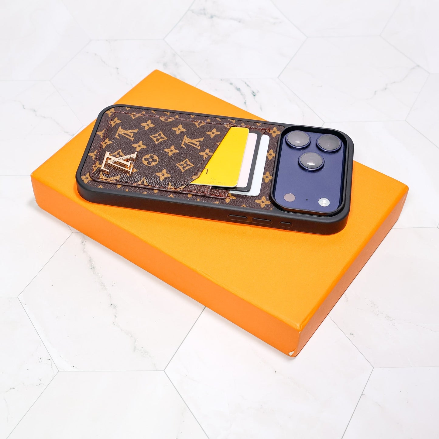 Louis Vuitton iPhone Card Holder Case for 1217