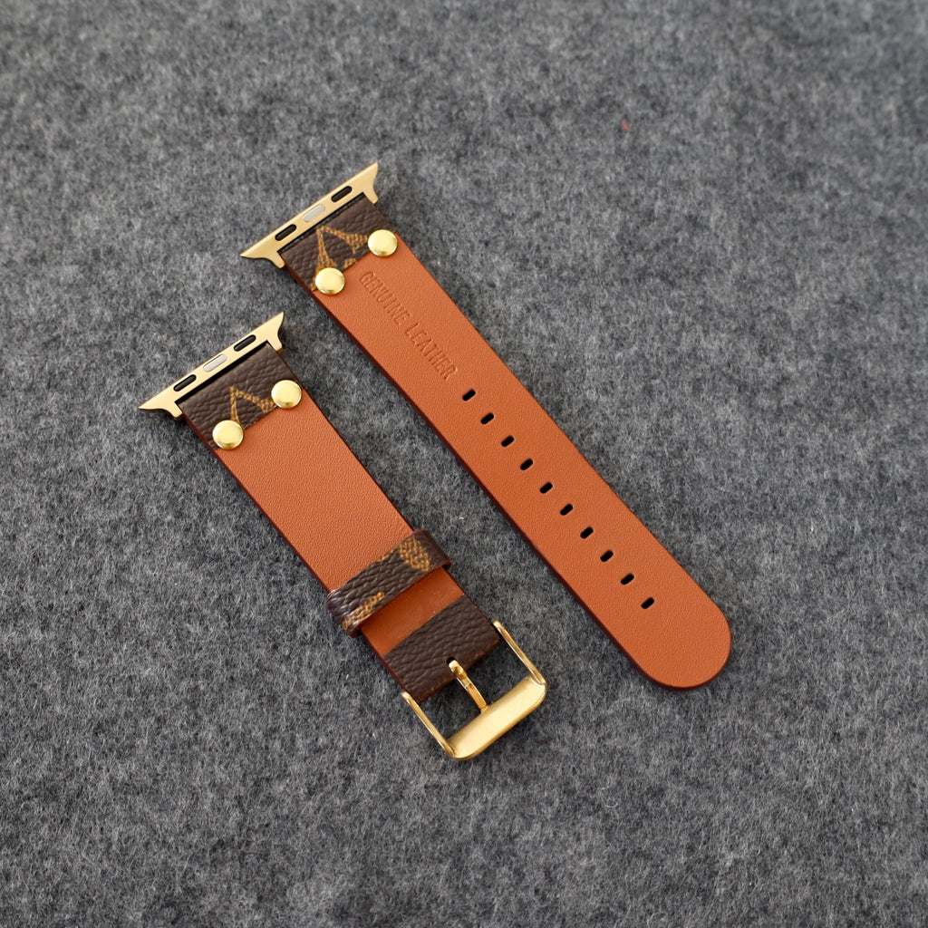 Luxury Band Apple Watch Series Brown Monogram
